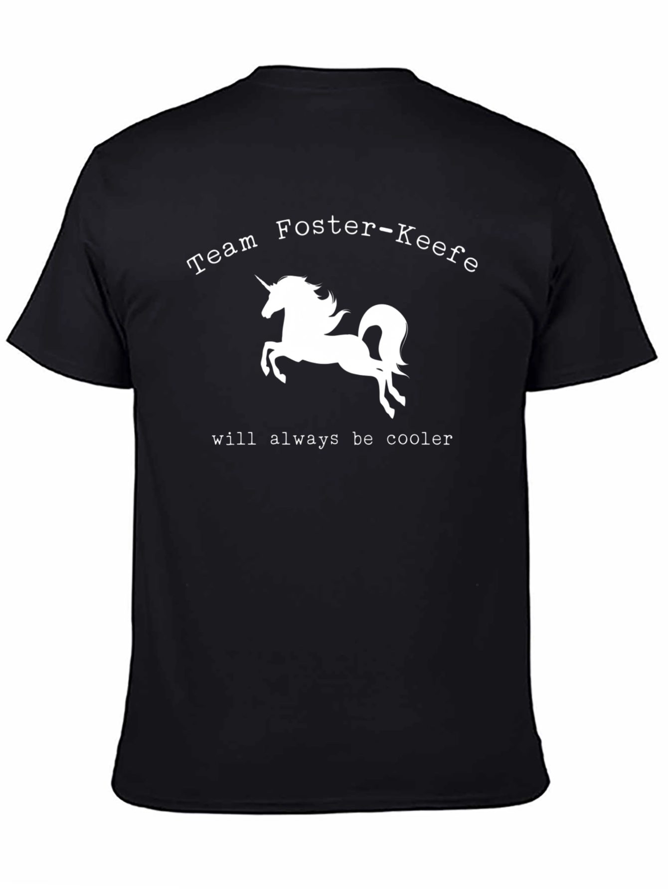 Team Foster-Keefe Unicorn Graphic T-Shirt