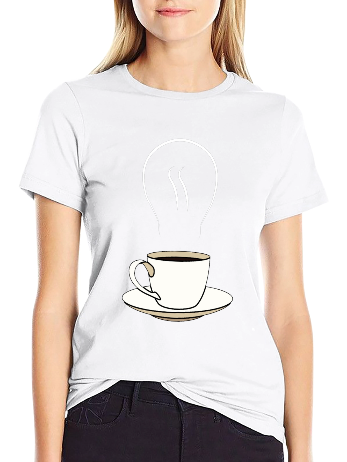 Coffee Idea T-Shirt - Black Novelty Tee