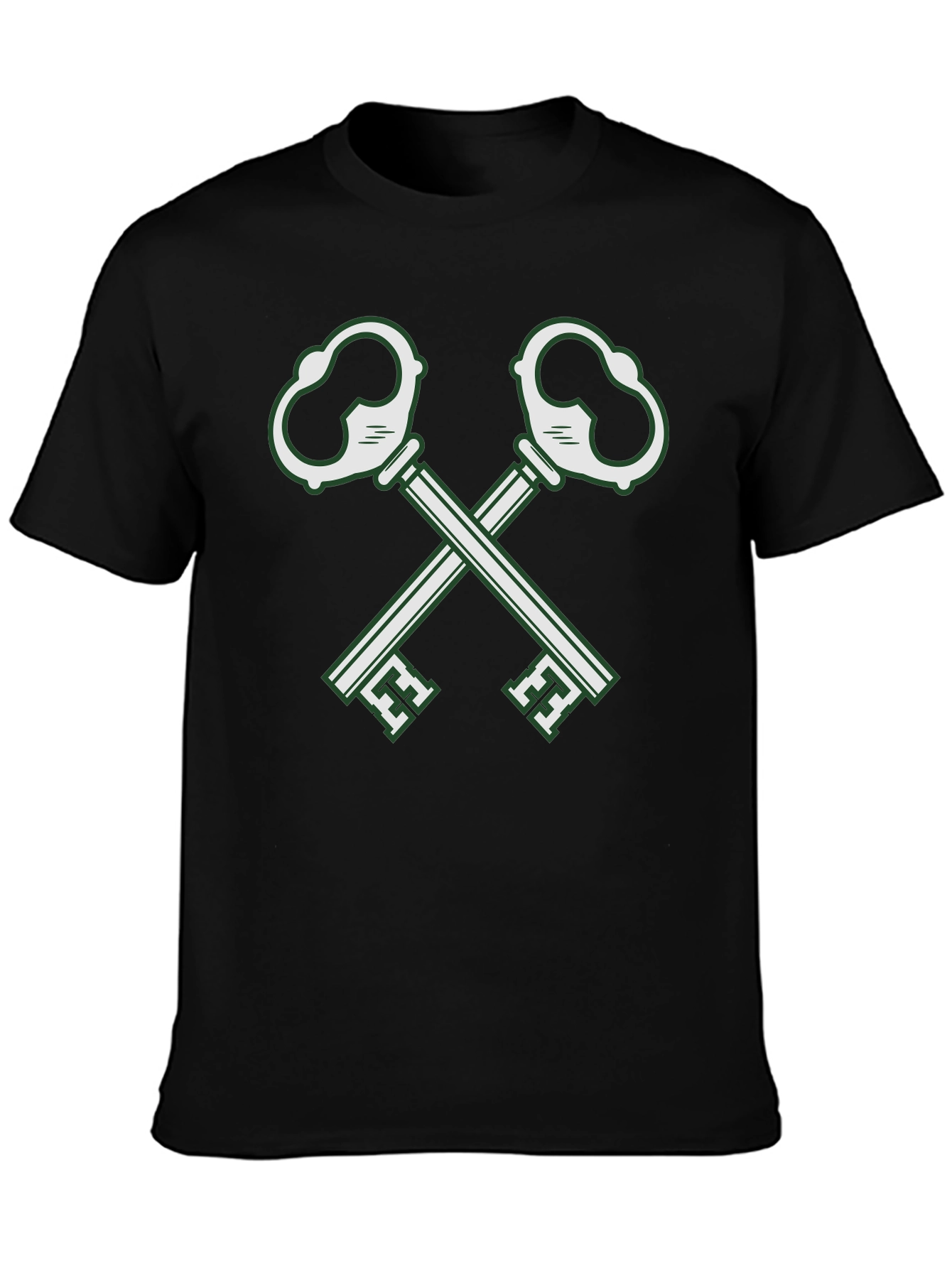 Crossed Keys Graphic T-Shirt