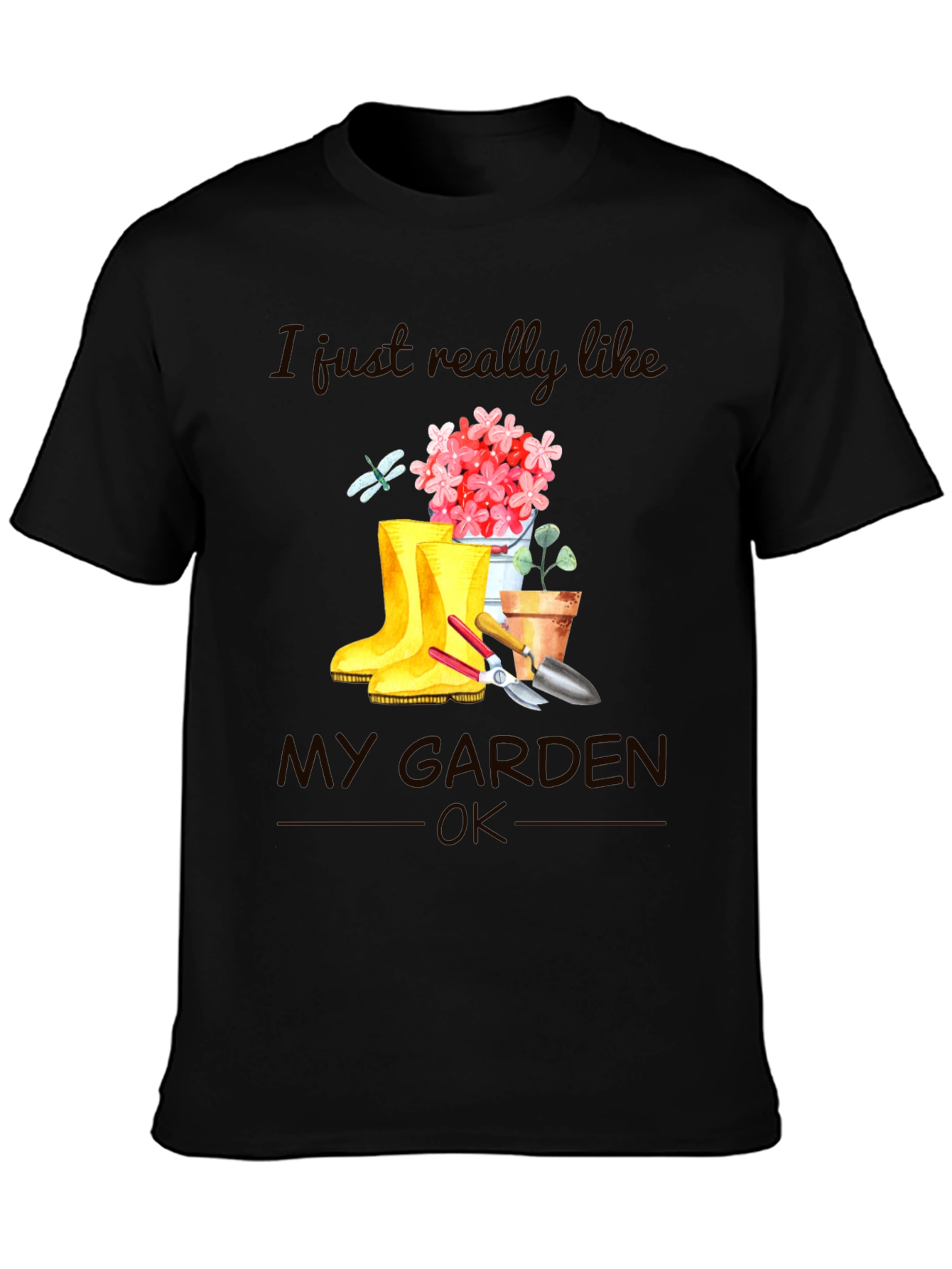I Like My Garden T-Shirt Gardener Gift