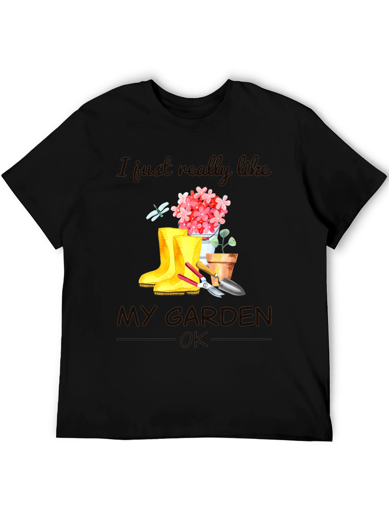 I Like My Garden T-Shirt Gardener Gift