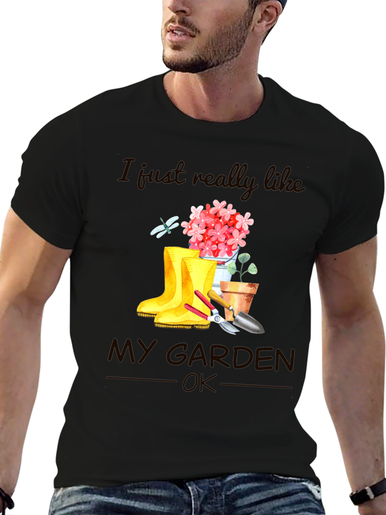 I Like My Garden T-Shirt Gardener Gift