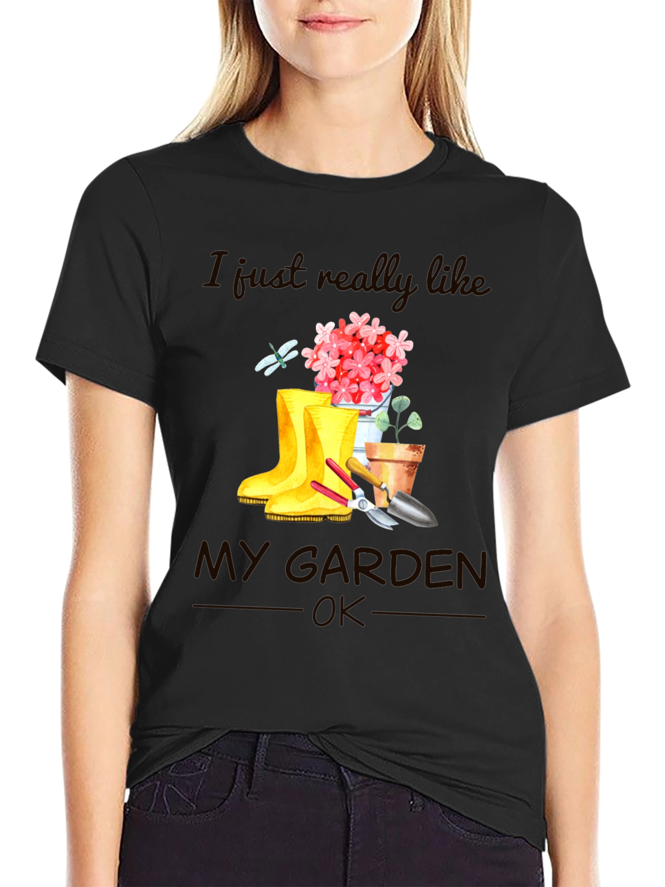 I Like My Garden T-Shirt Gardener Gift