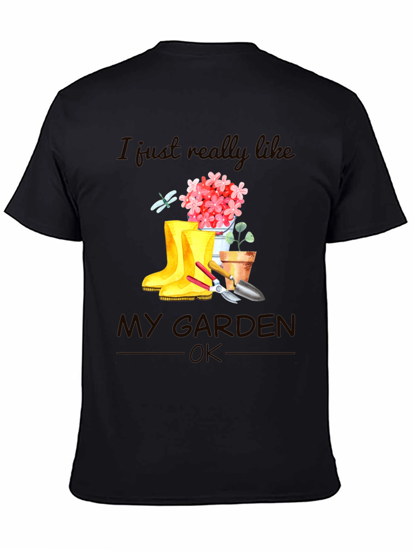 I Like My Garden T-Shirt Gardener Gift