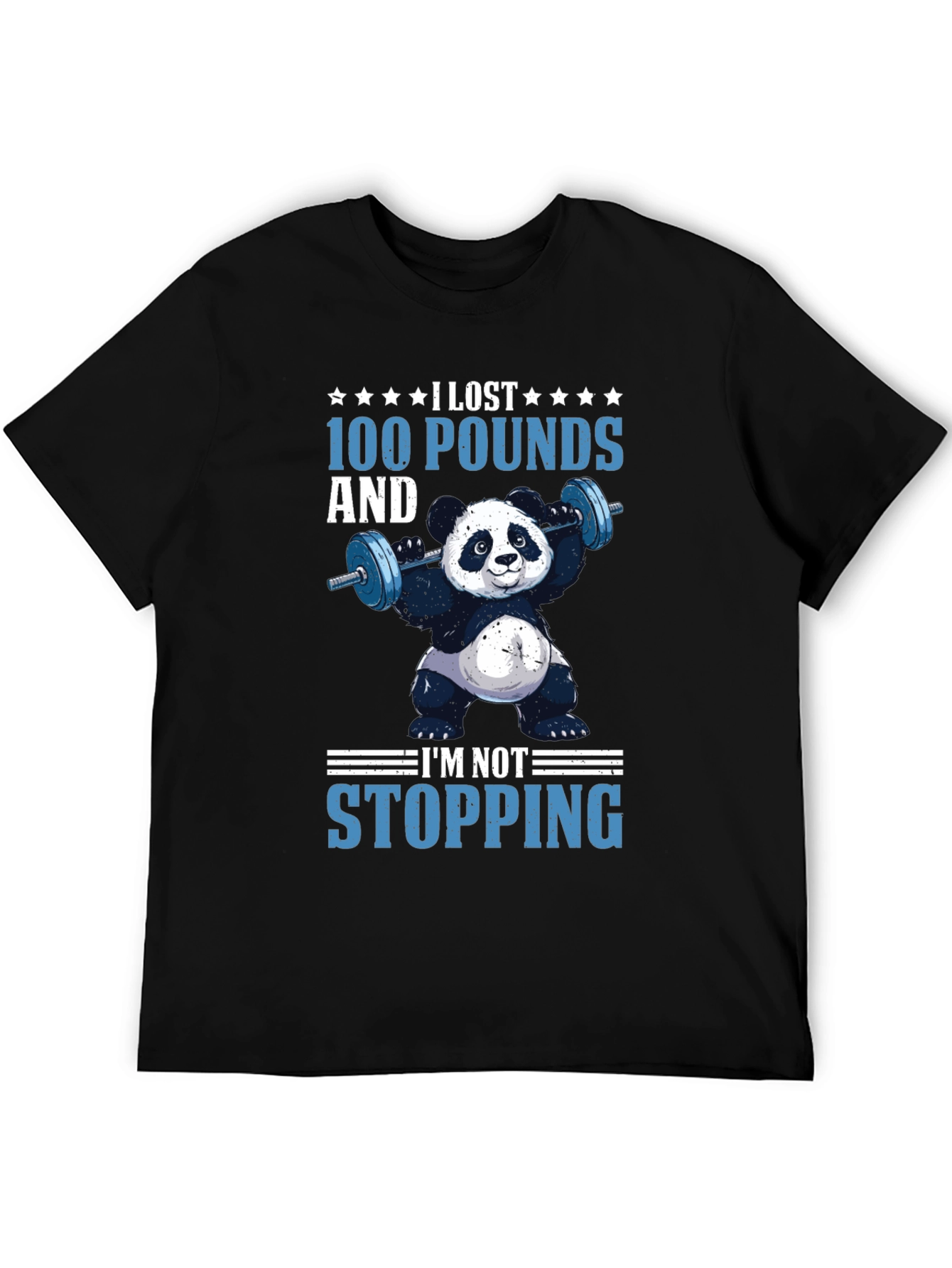I Lost 100 Pounds Panda T-Shirt