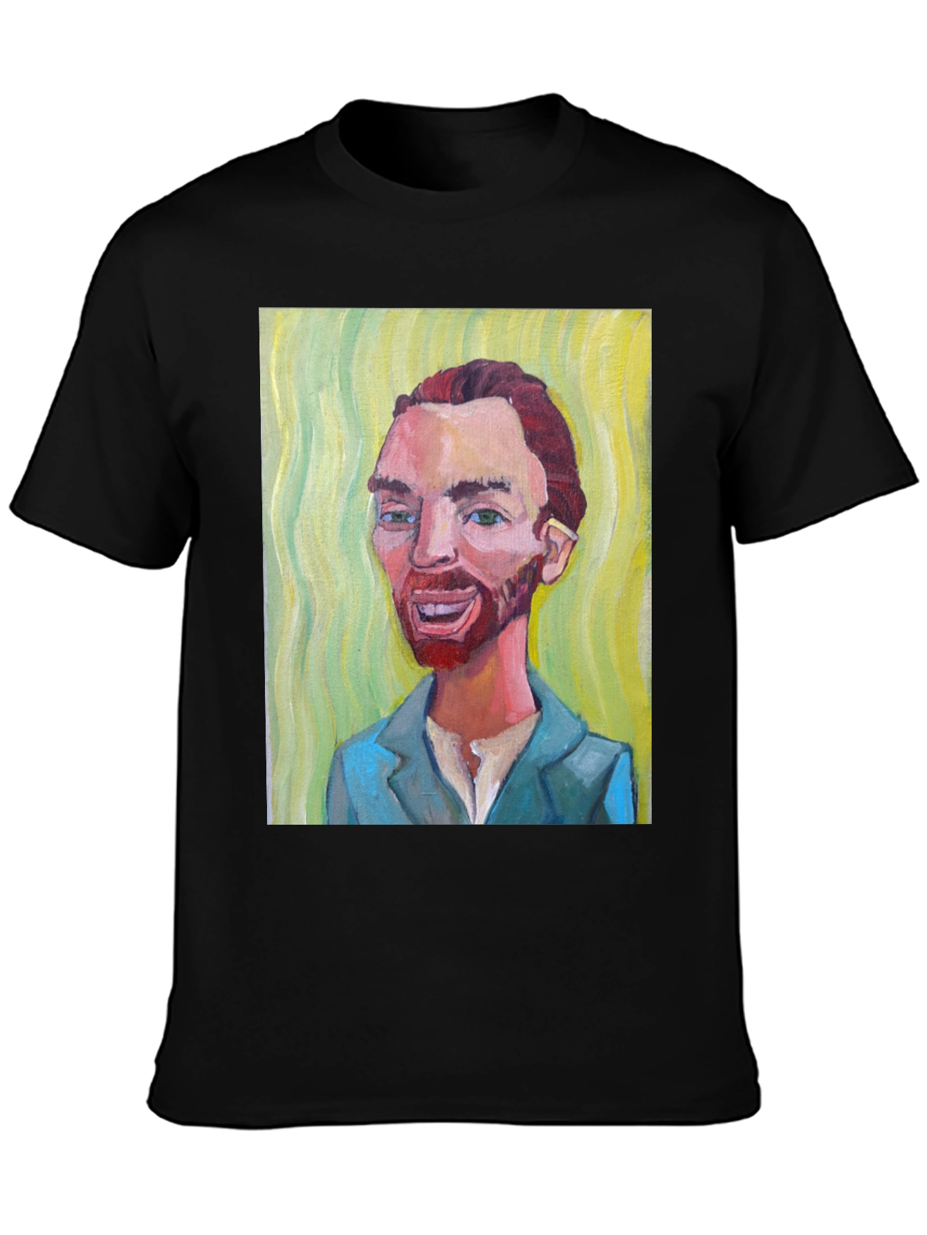 Van Gogh Style Portrait T-Shirt