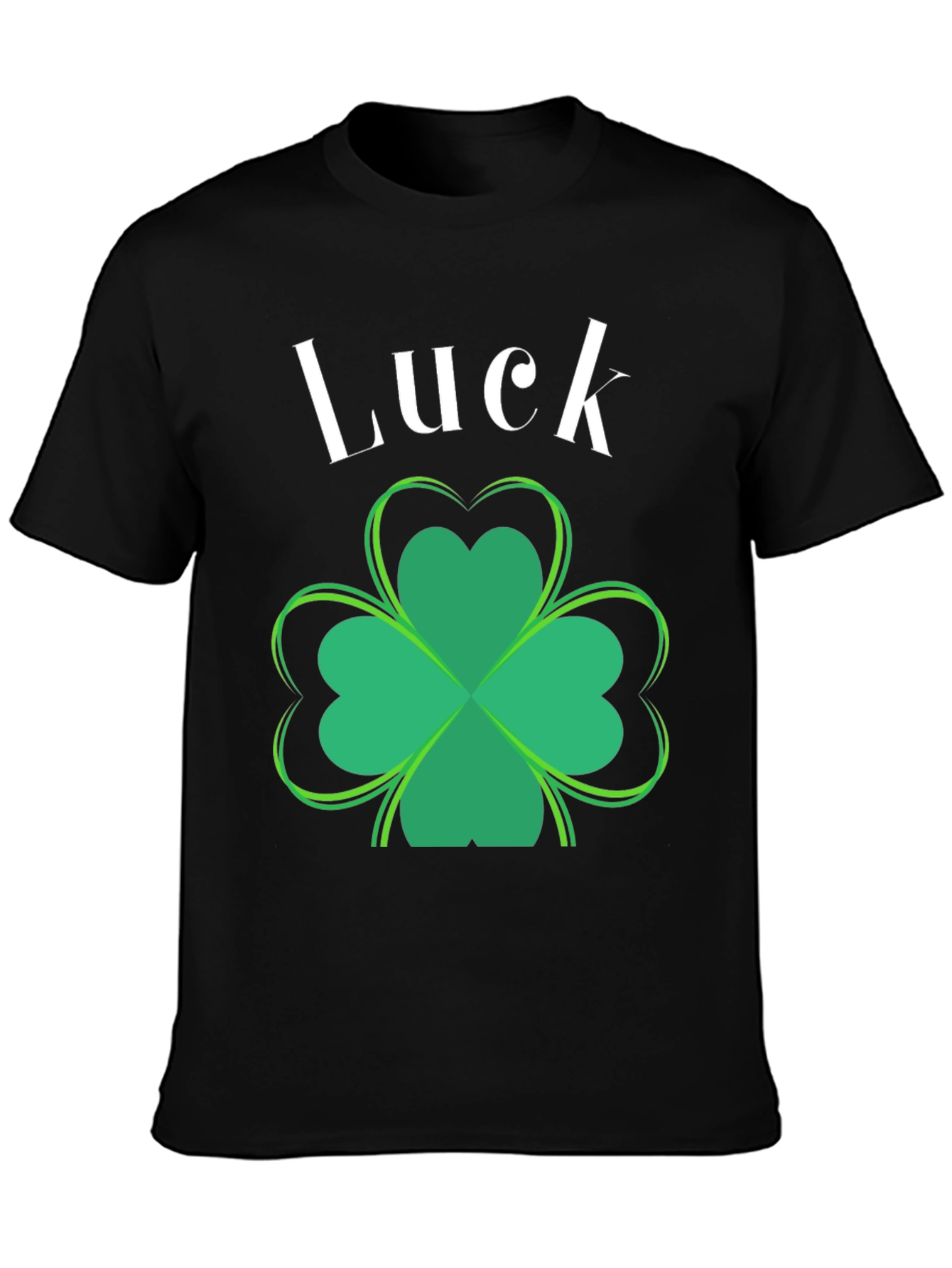 Lucky Clover Graphic T-Shirt - St. Patricks Day