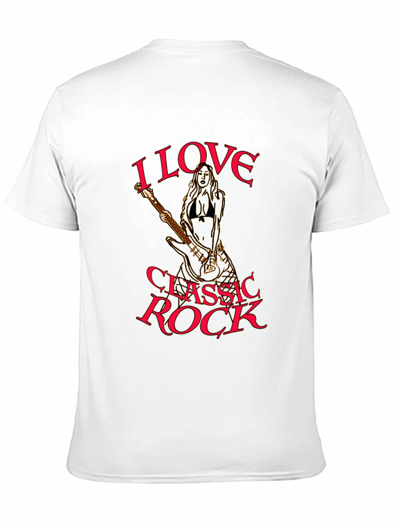 I Love Classic Rock Graphic T-Shirt