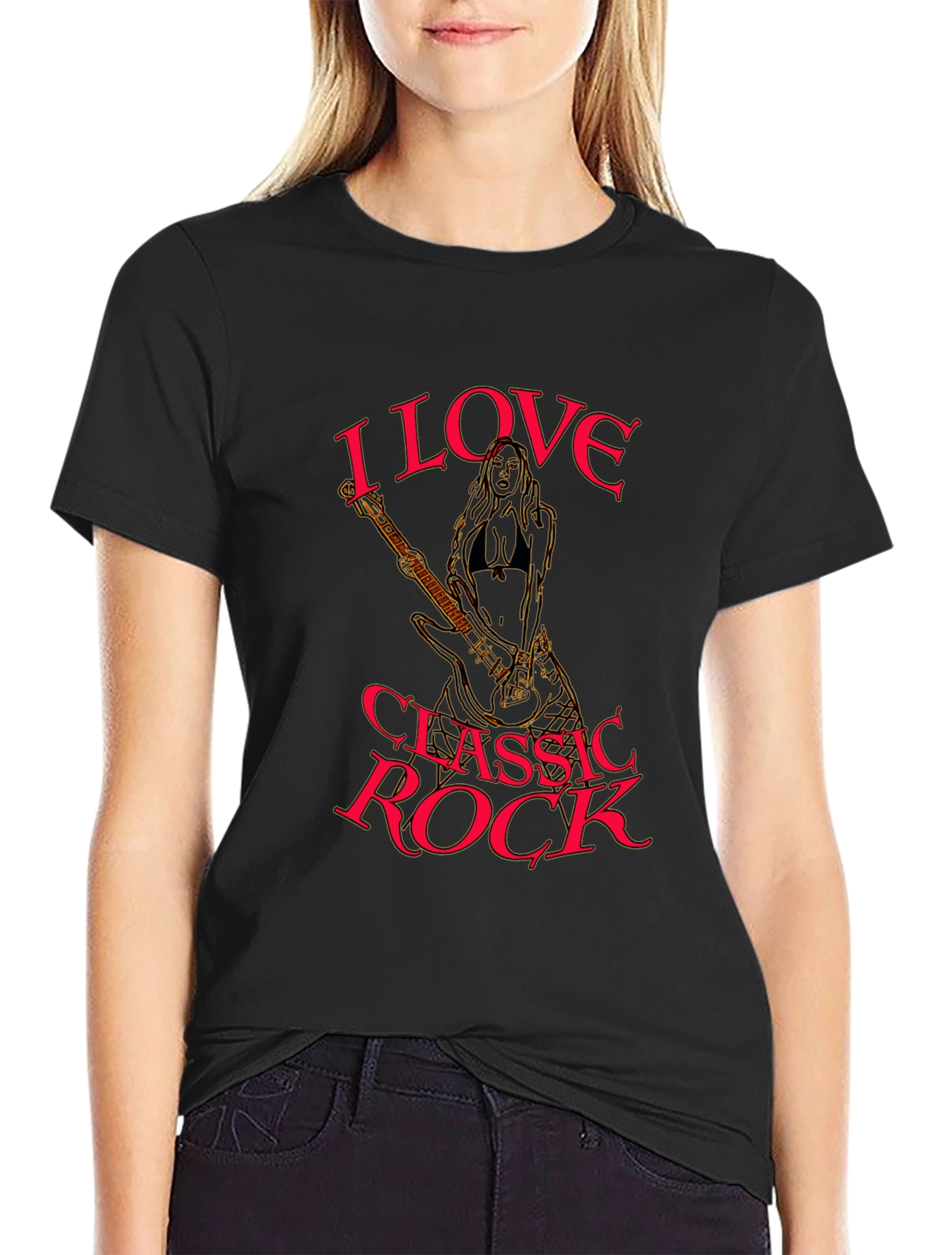 I Love Classic Rock Graphic T-Shirt