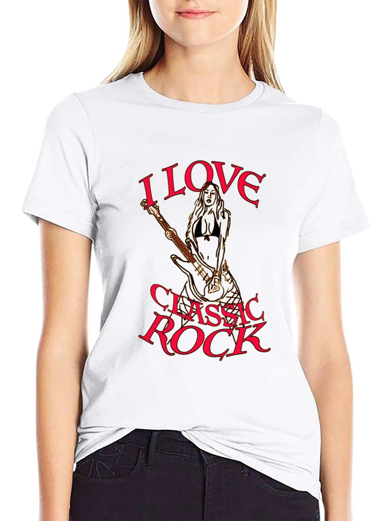 I Love Classic Rock Graphic T-Shirt