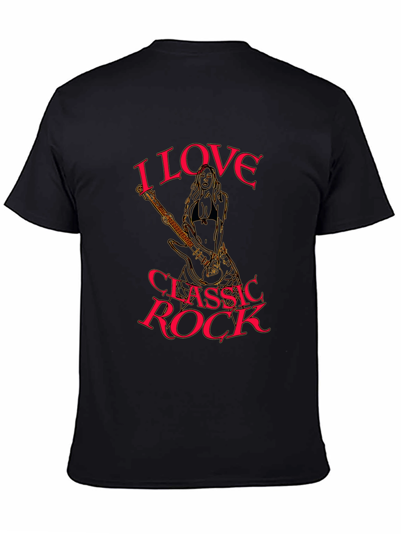 I Love Classic Rock Graphic T-Shirt
