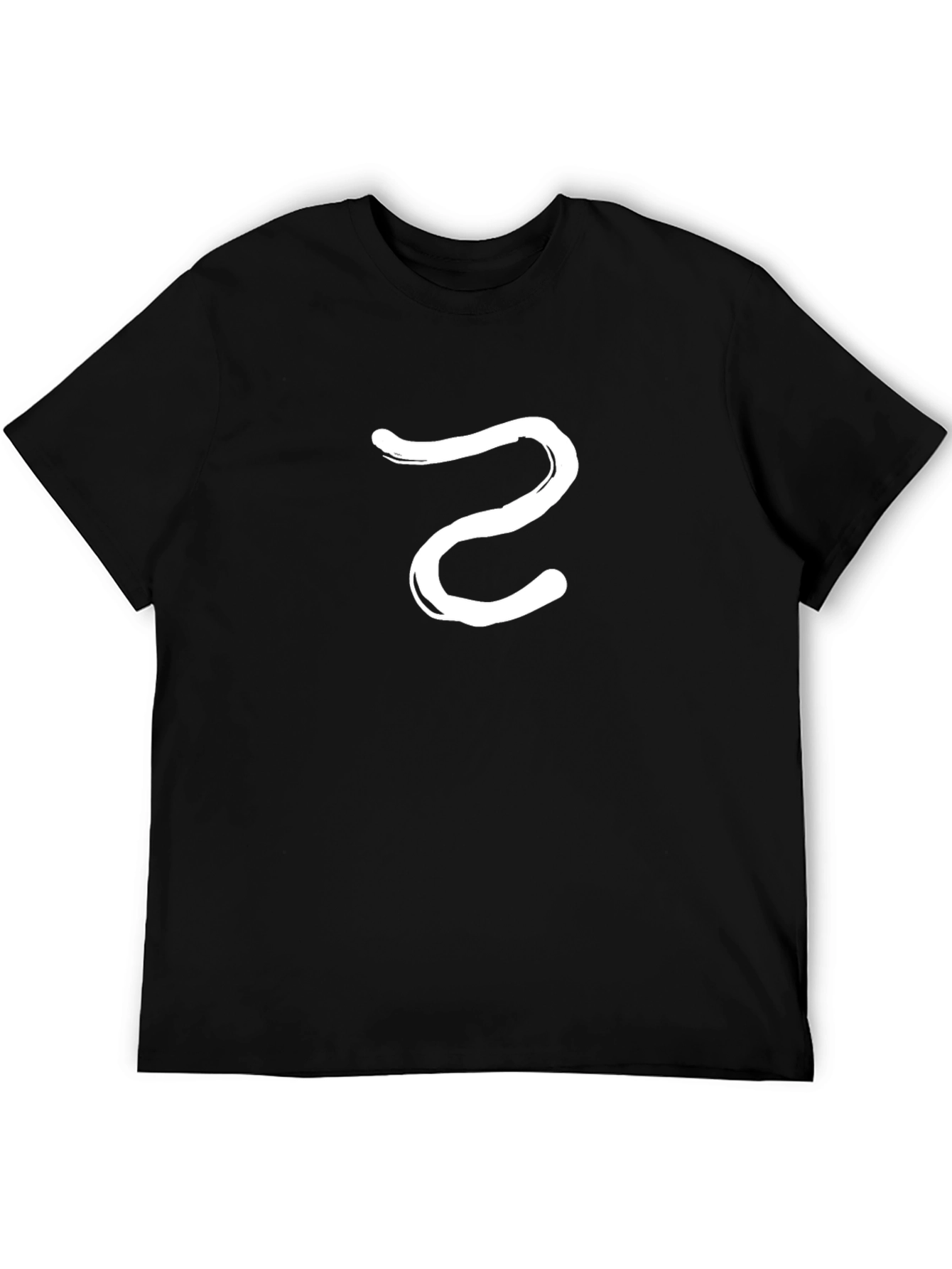 Abstract Symbol Black T-Shirt