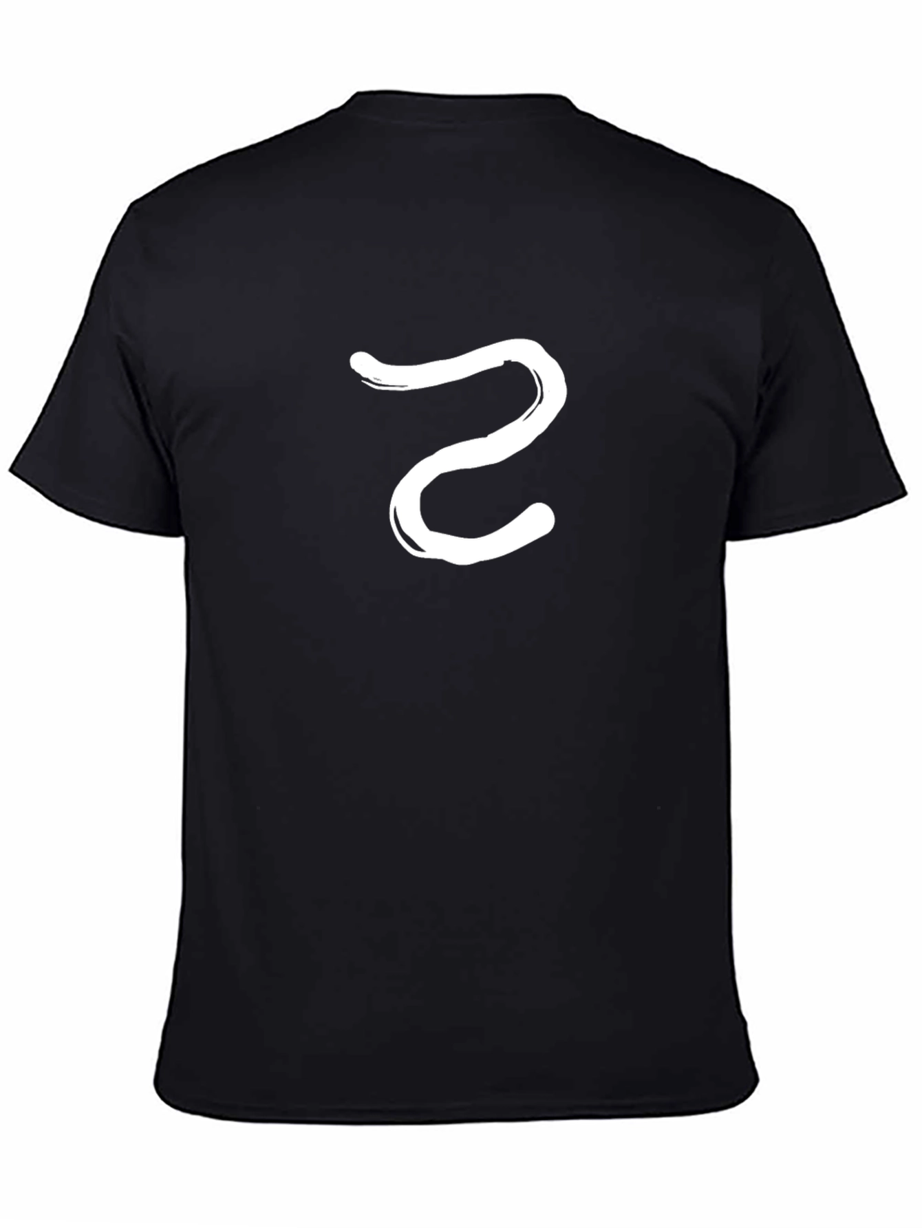 Abstract Symbol Black T-Shirt