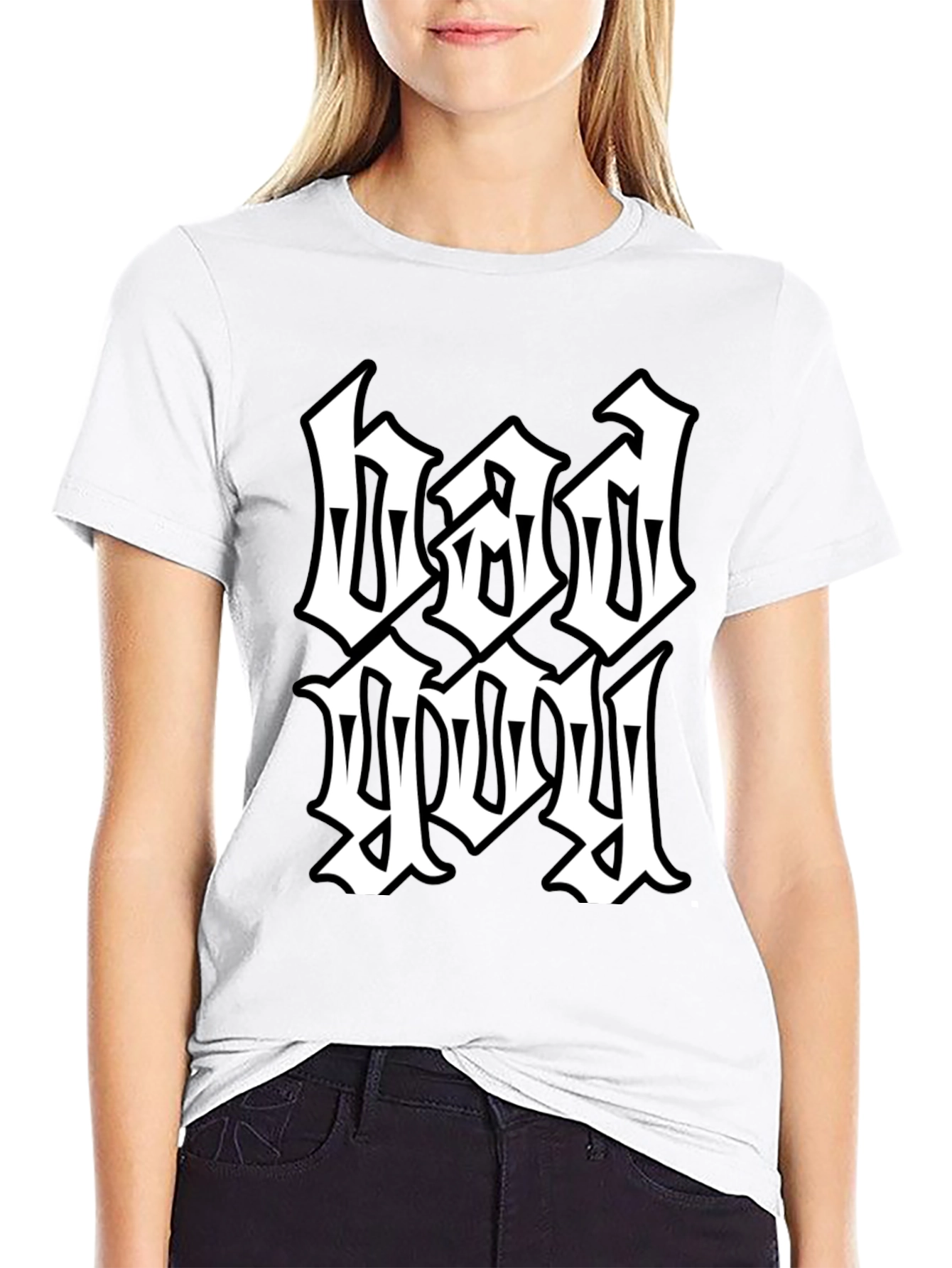 Bad Boy Graphic Tee - Black