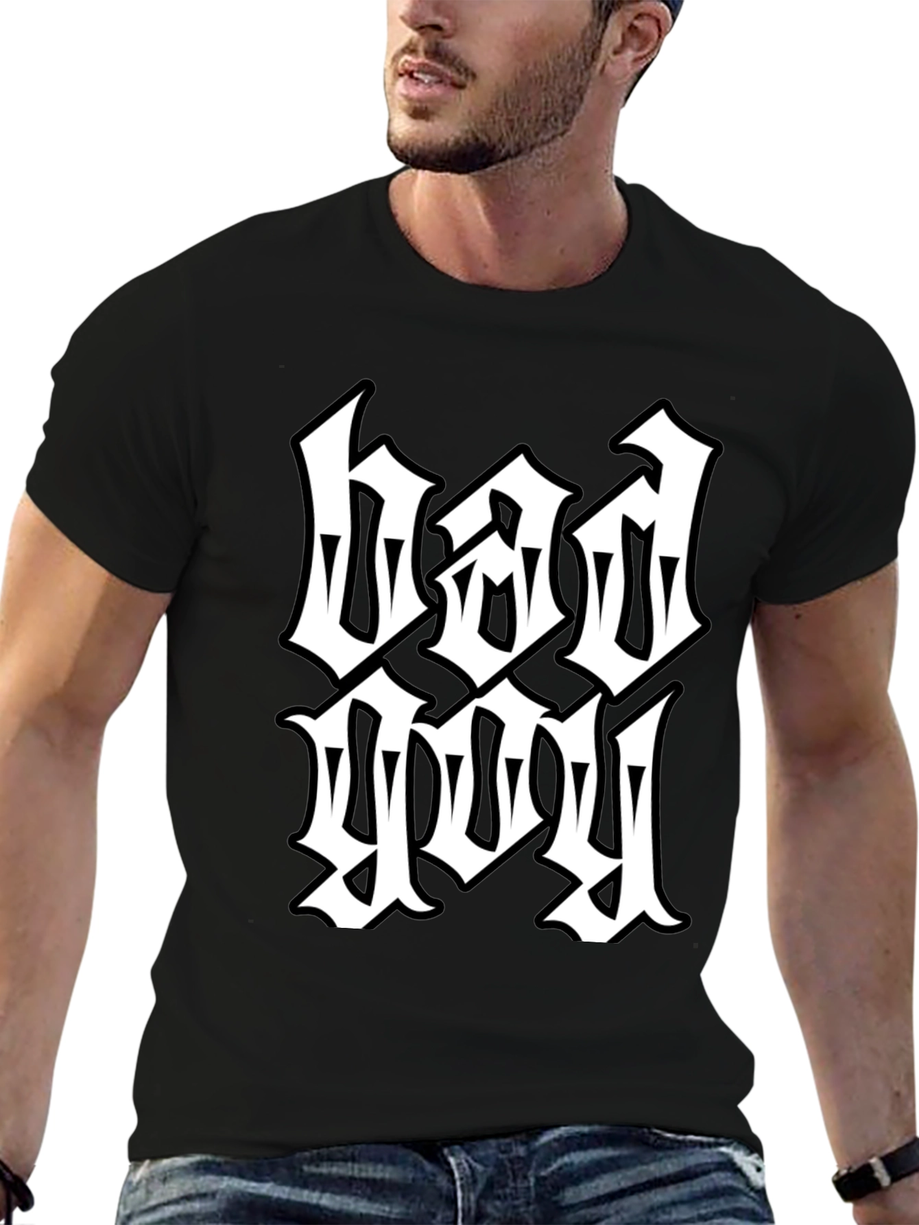 Bad Boy Graphic Tee - Black