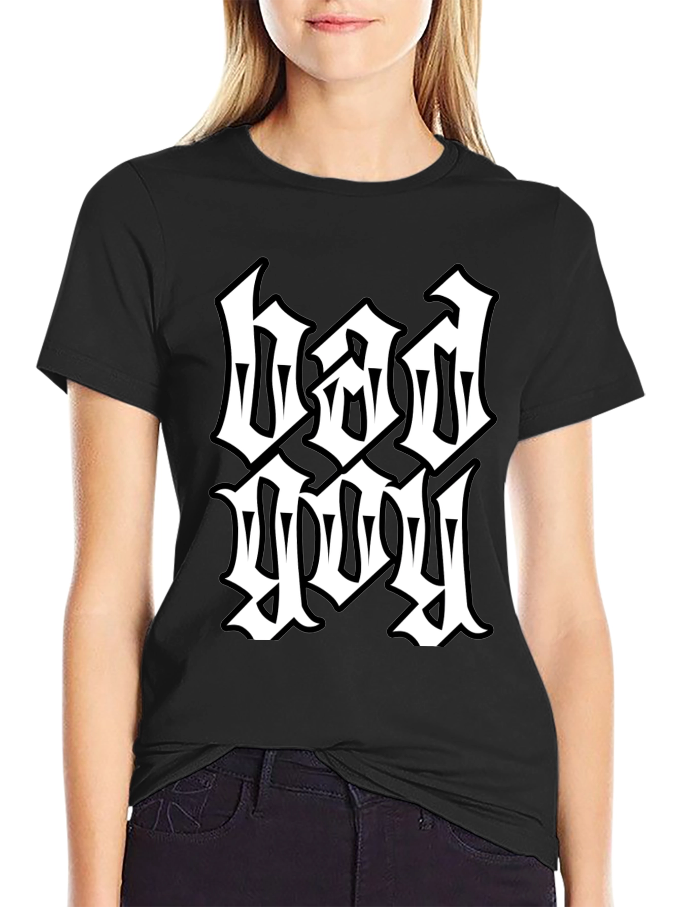 Bad Boy Graphic Tee - Black