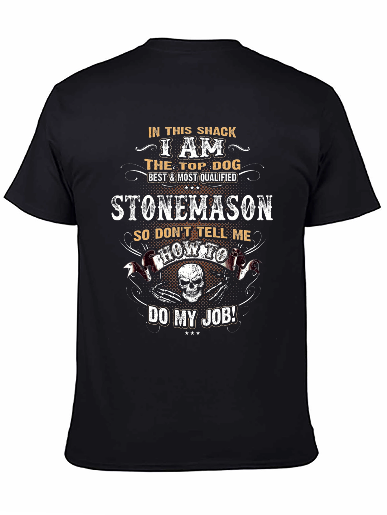 Stonemason T-Shirt - Top Dog Graphic Tee