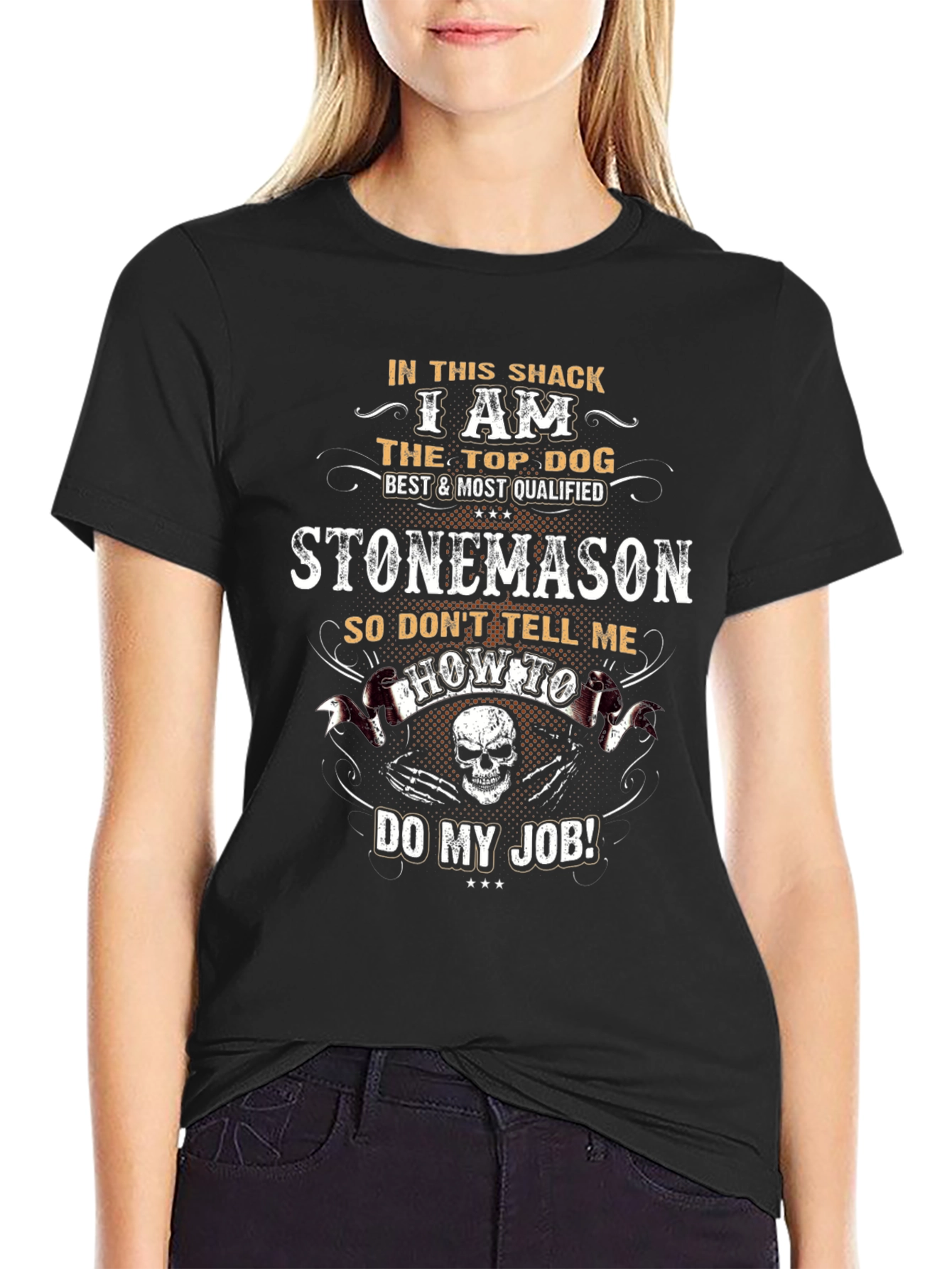 Stonemason T-Shirt - Top Dog Graphic Tee