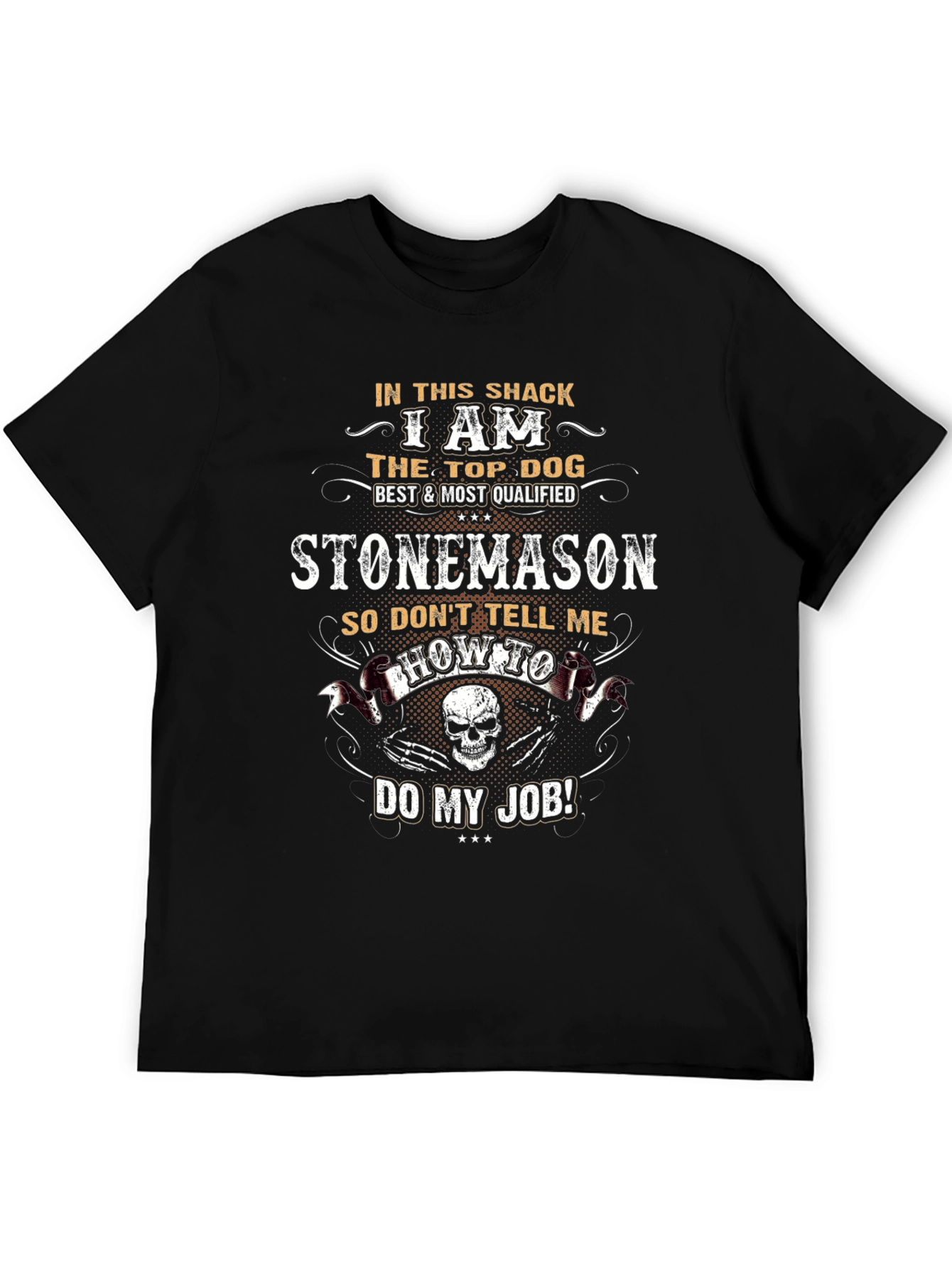 Stonemason T-Shirt - Top Dog Graphic Tee