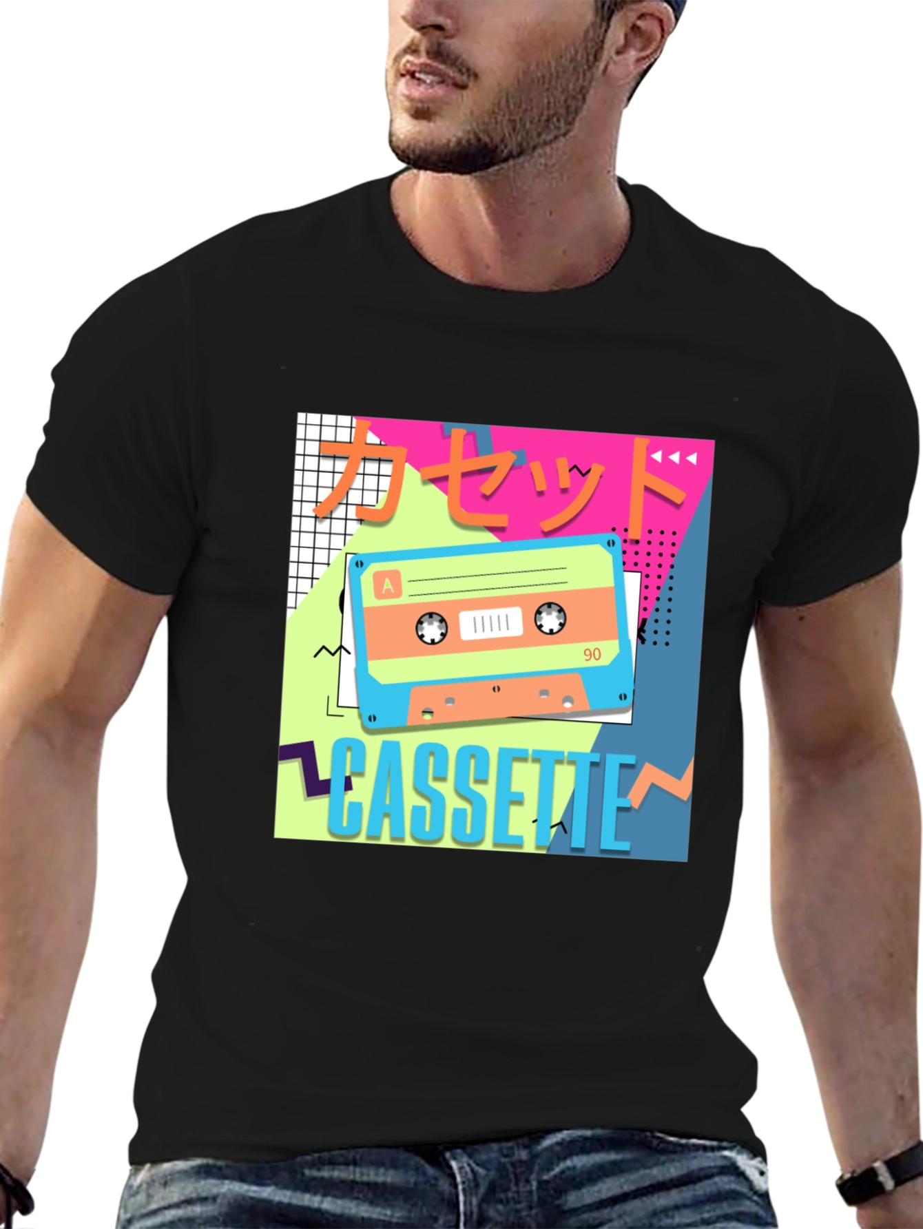 Retro Cassette Tape Graphic Tee