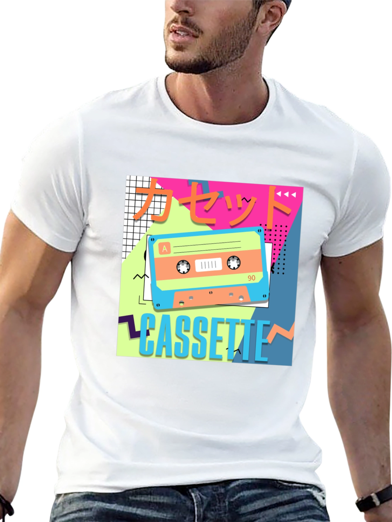 Retro Cassette Tape Graphic Tee