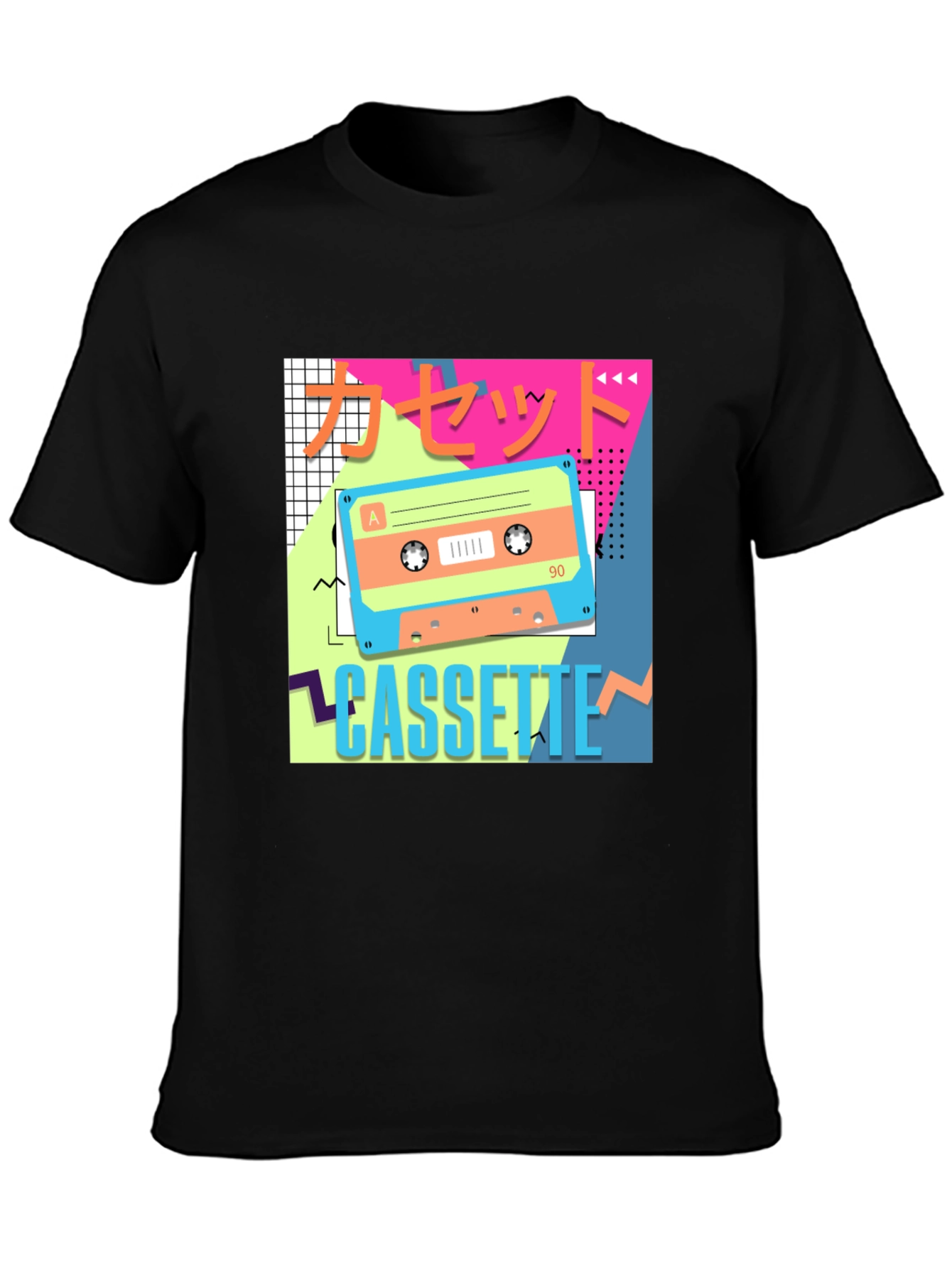 Retro Cassette Tape Graphic Tee
