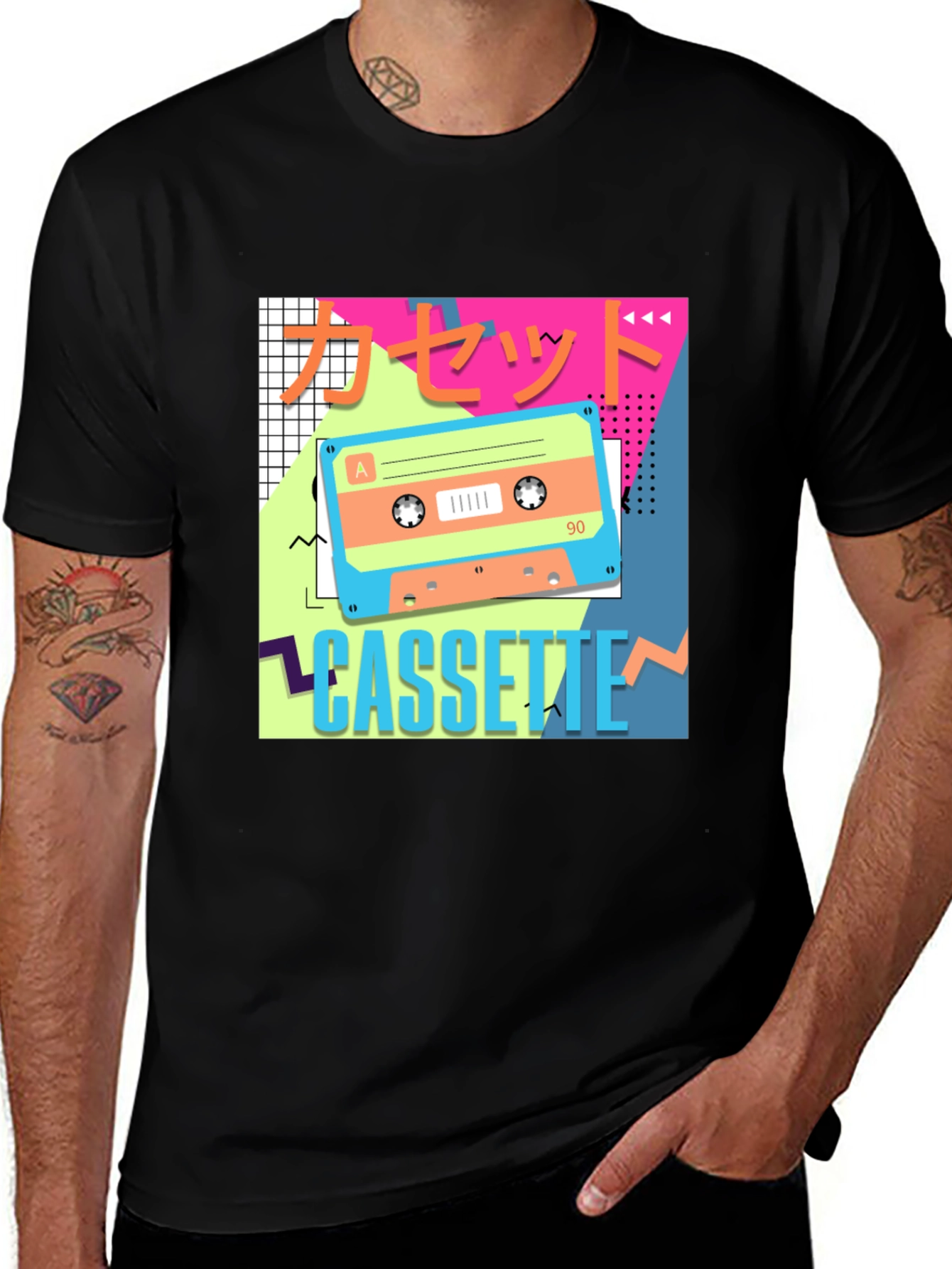 Retro Cassette Tape Graphic Tee