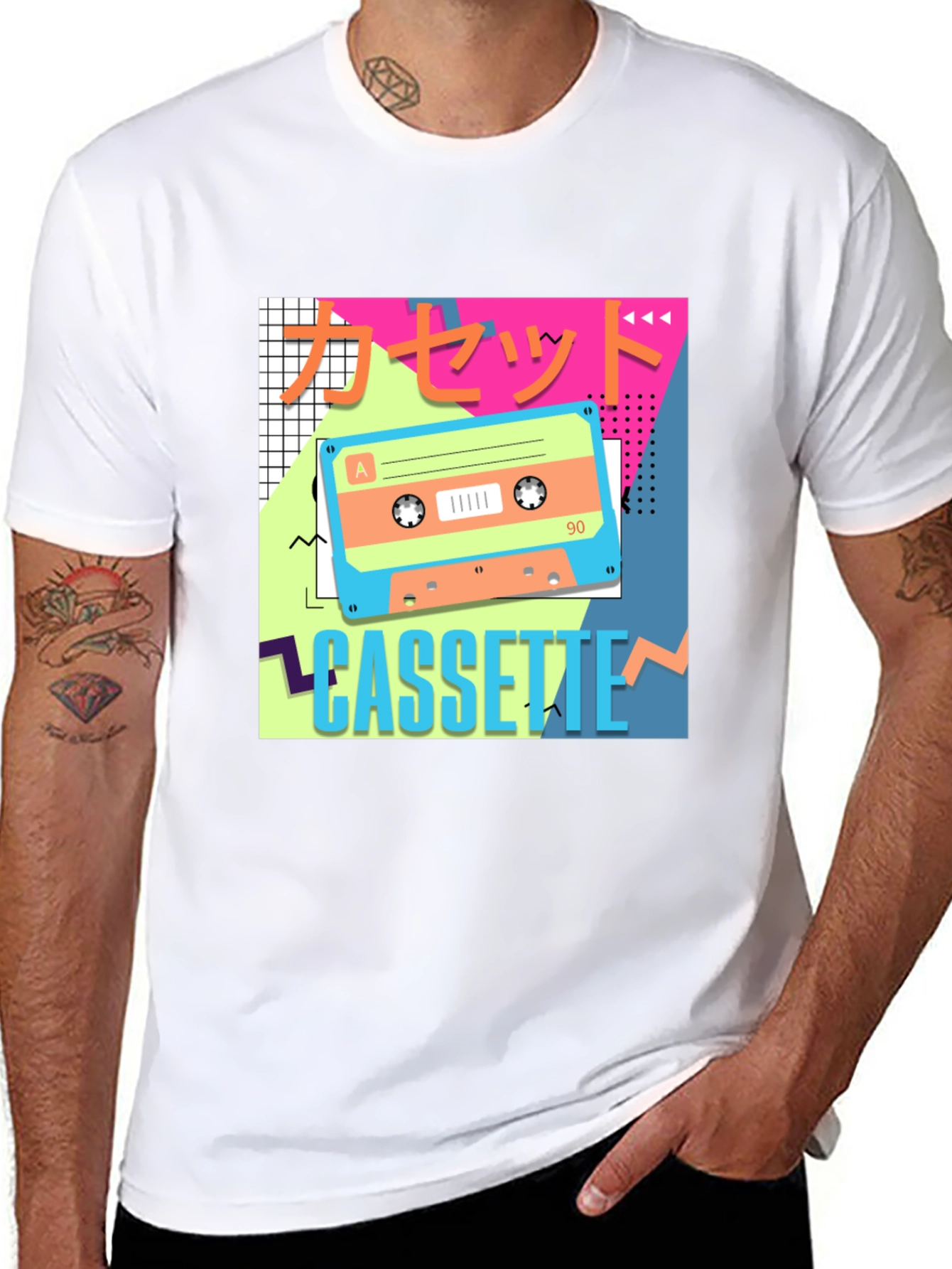 Retro Cassette Tape Graphic Tee