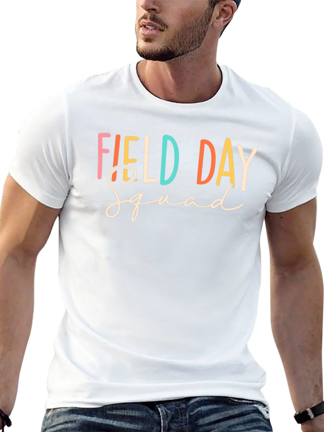Field Day Squad Crew Neck T-Shirt