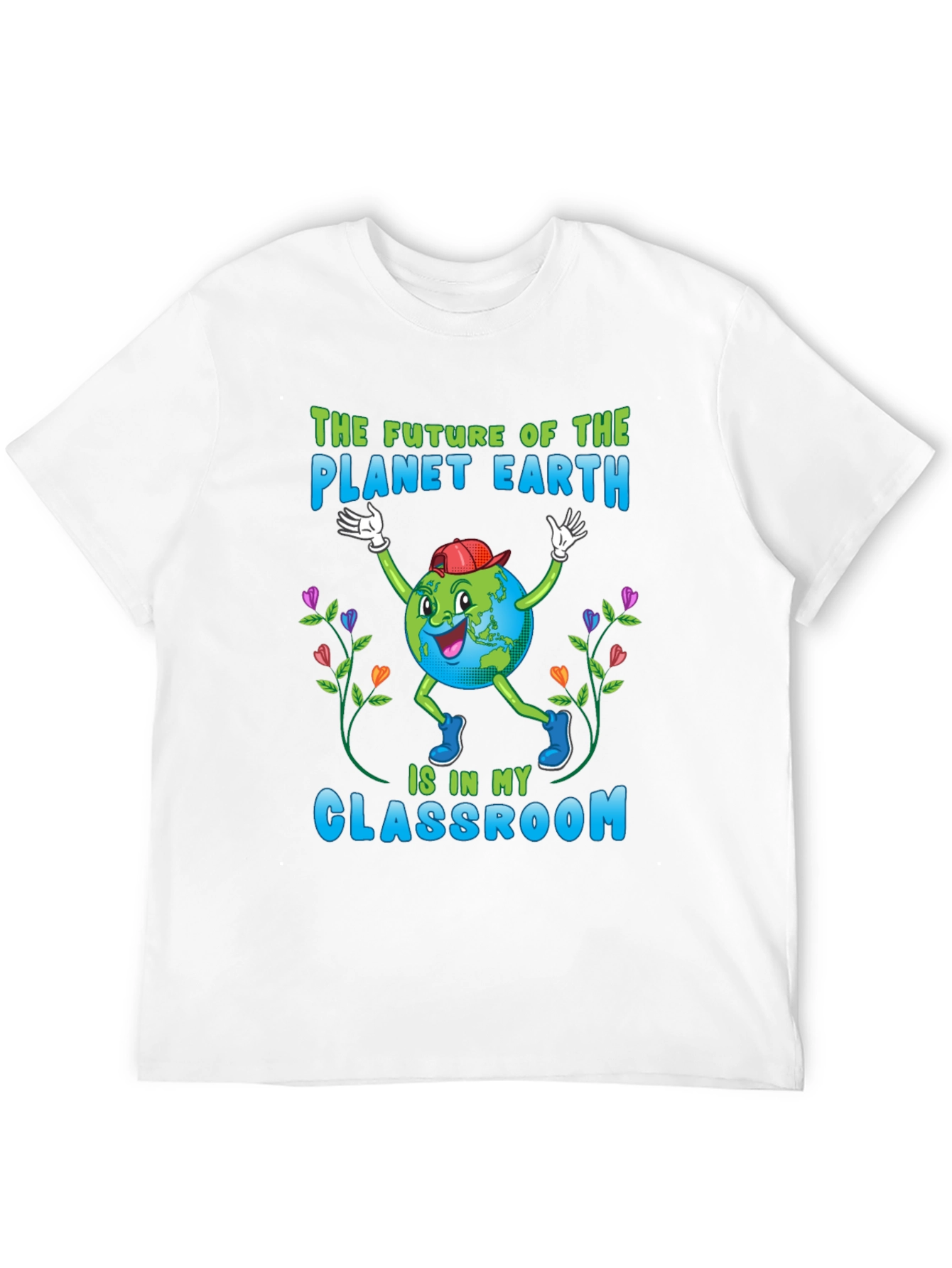 Planet Earth Classroom Teacher T-Shirt