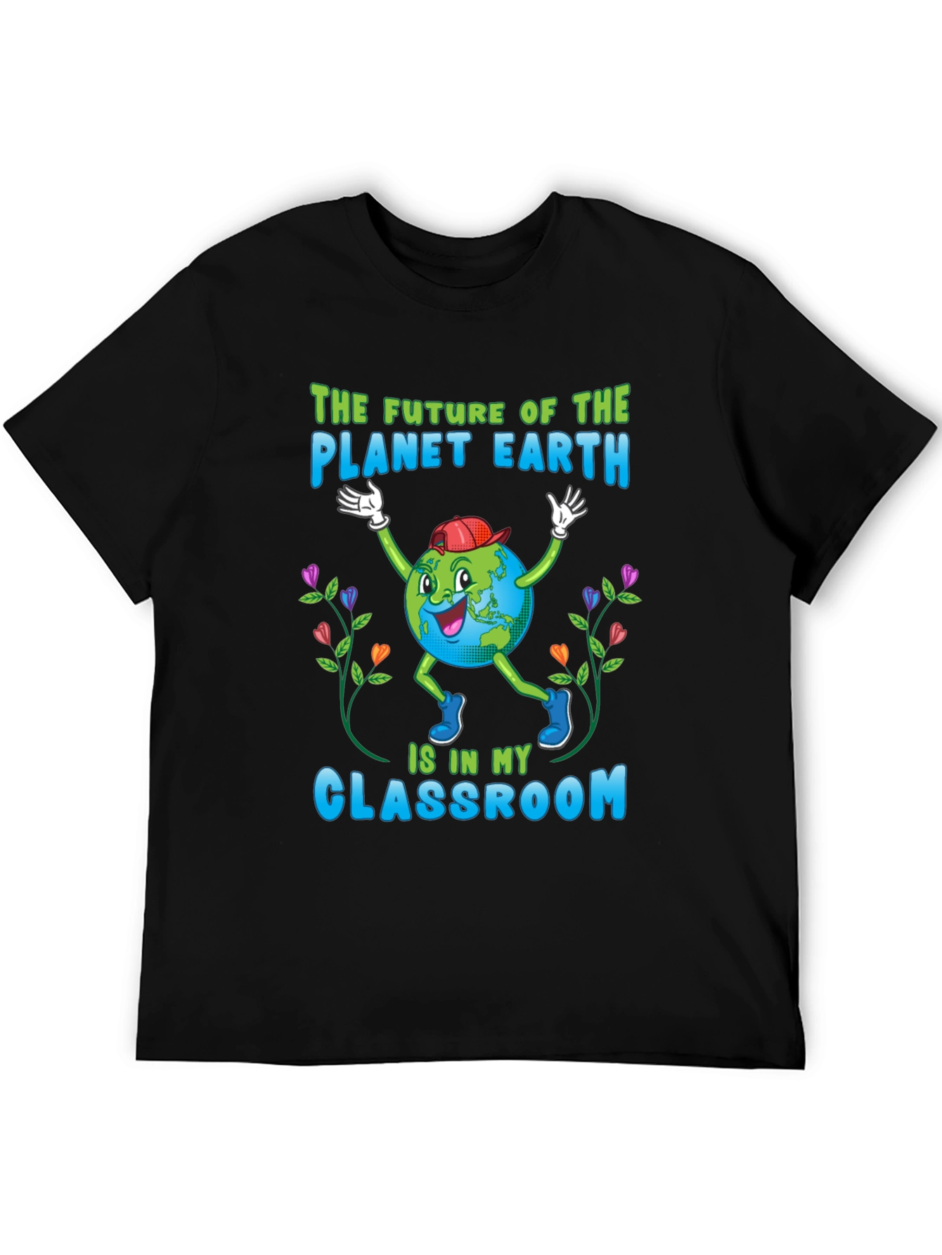 Planet Earth Classroom Teacher T-Shirt