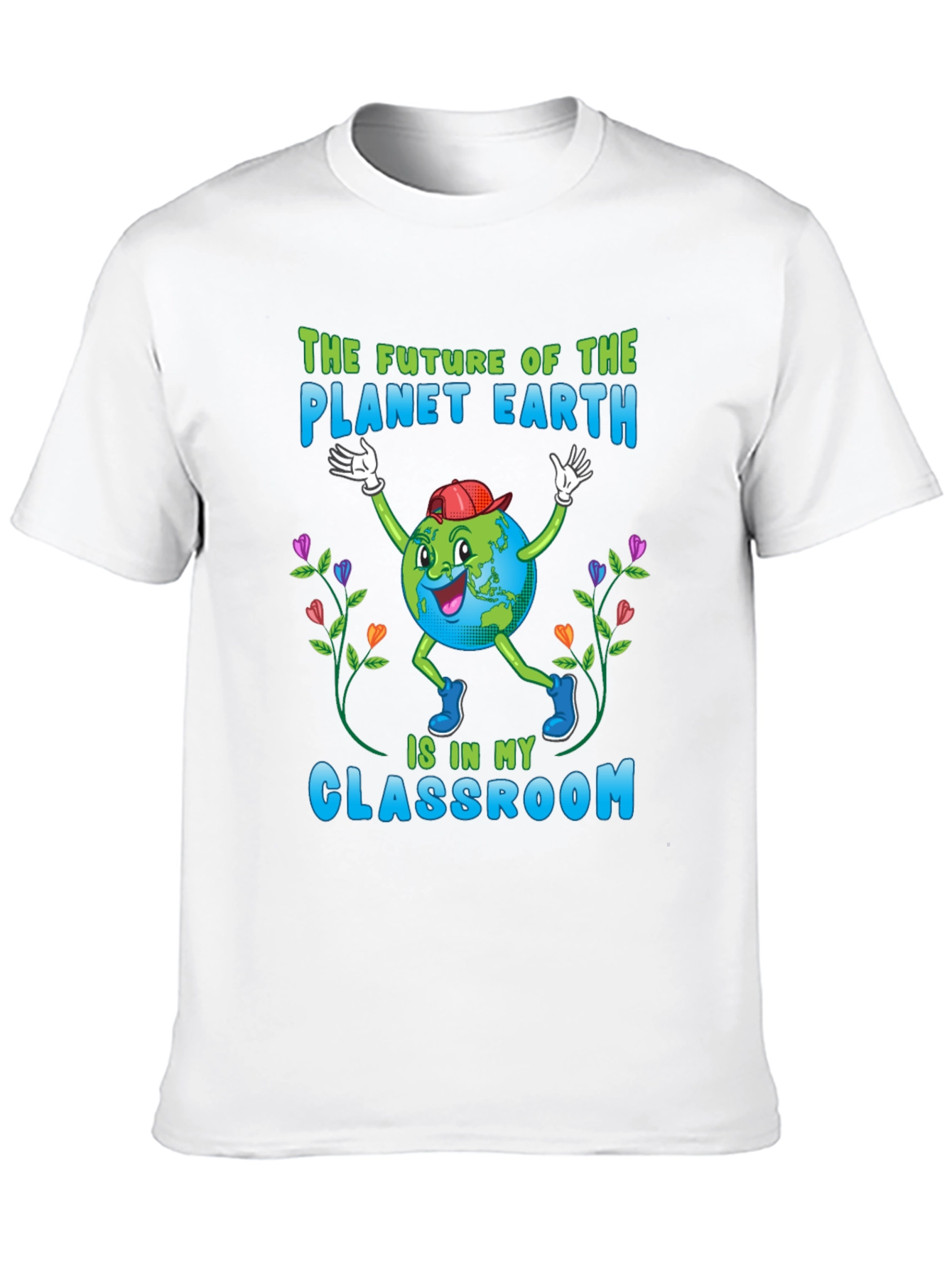 Planet Earth Classroom Teacher T-Shirt