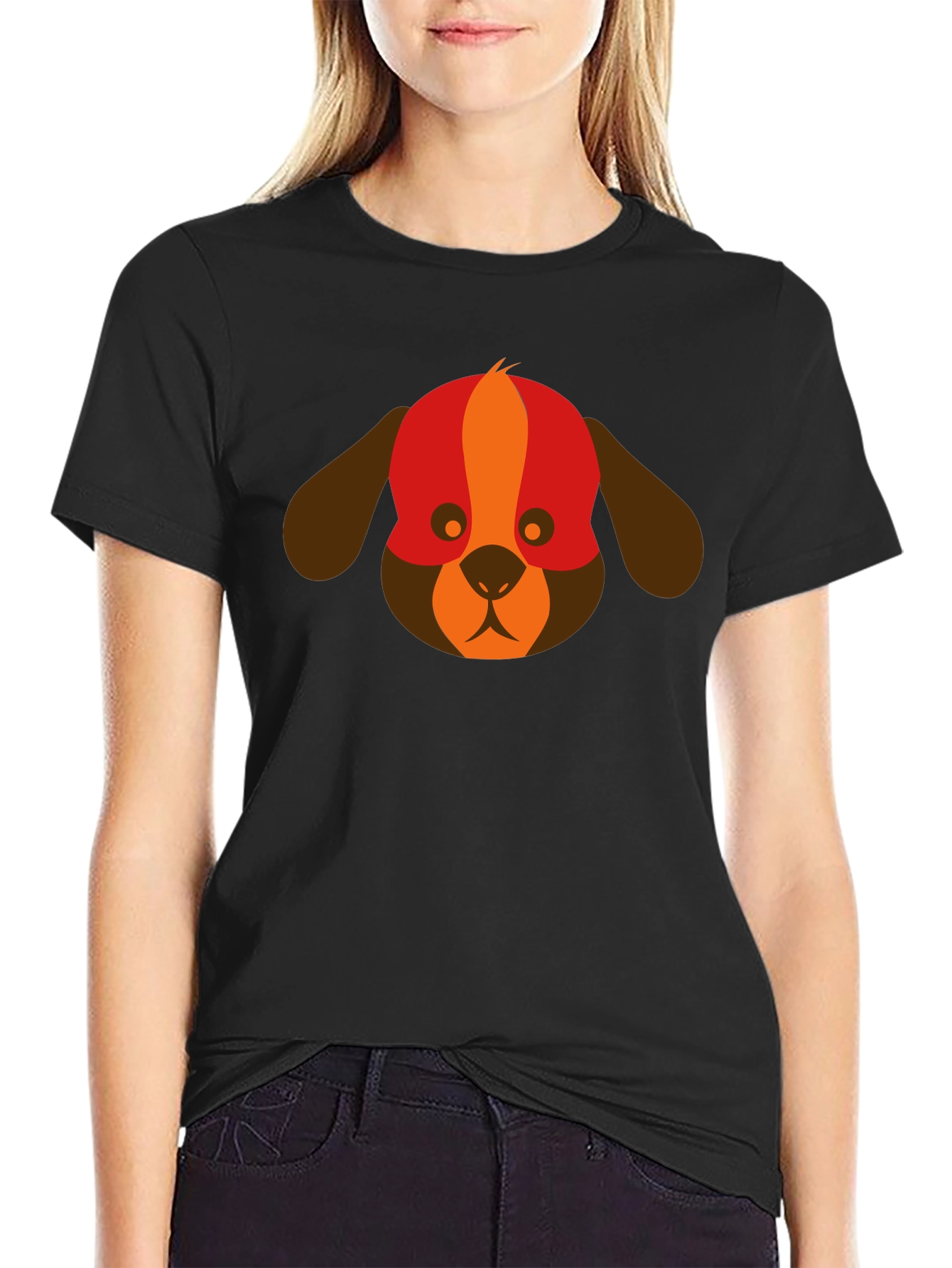 Dog Graphic Tee - Modern Design