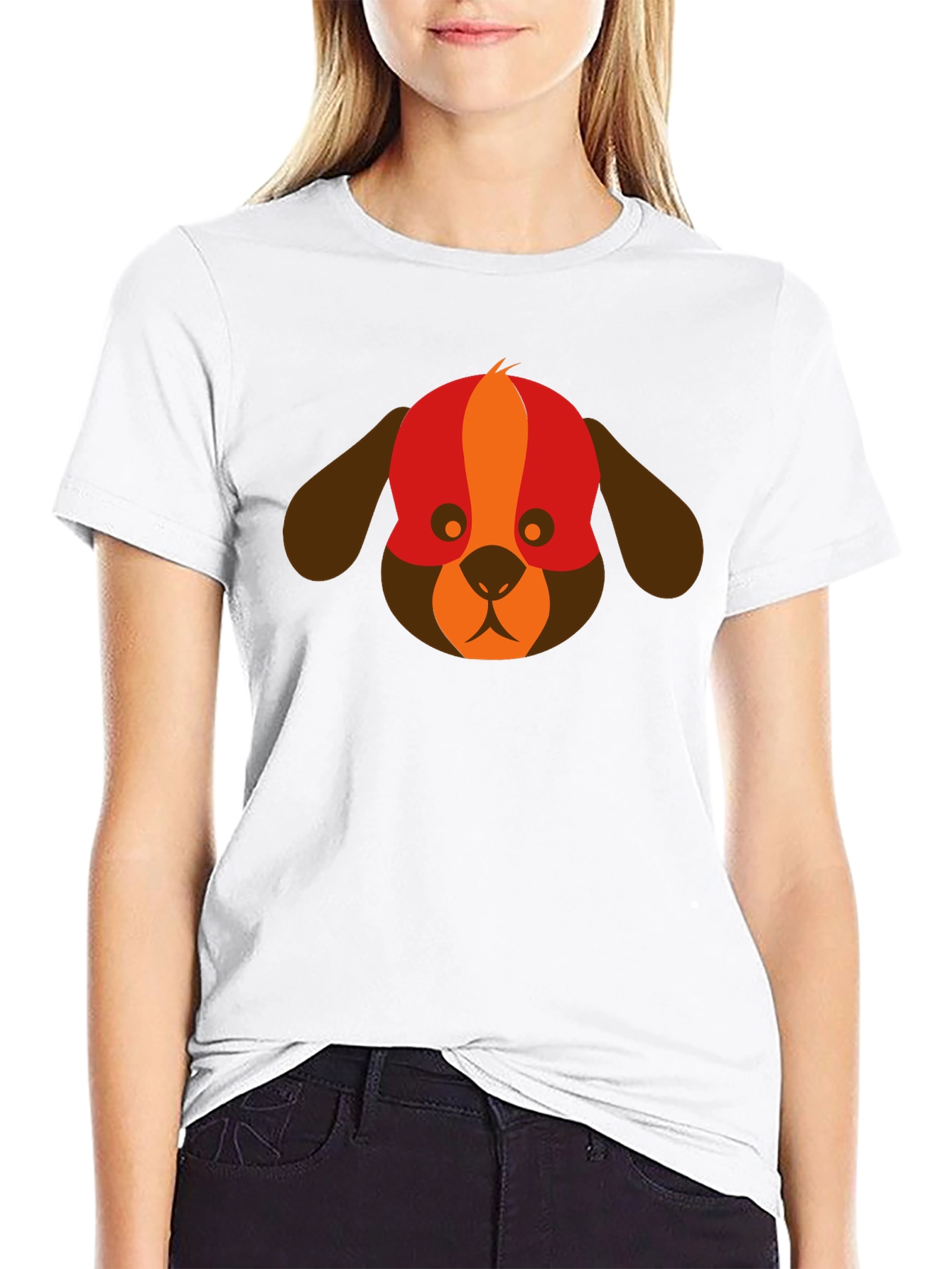 Dog Graphic Tee - Modern Design