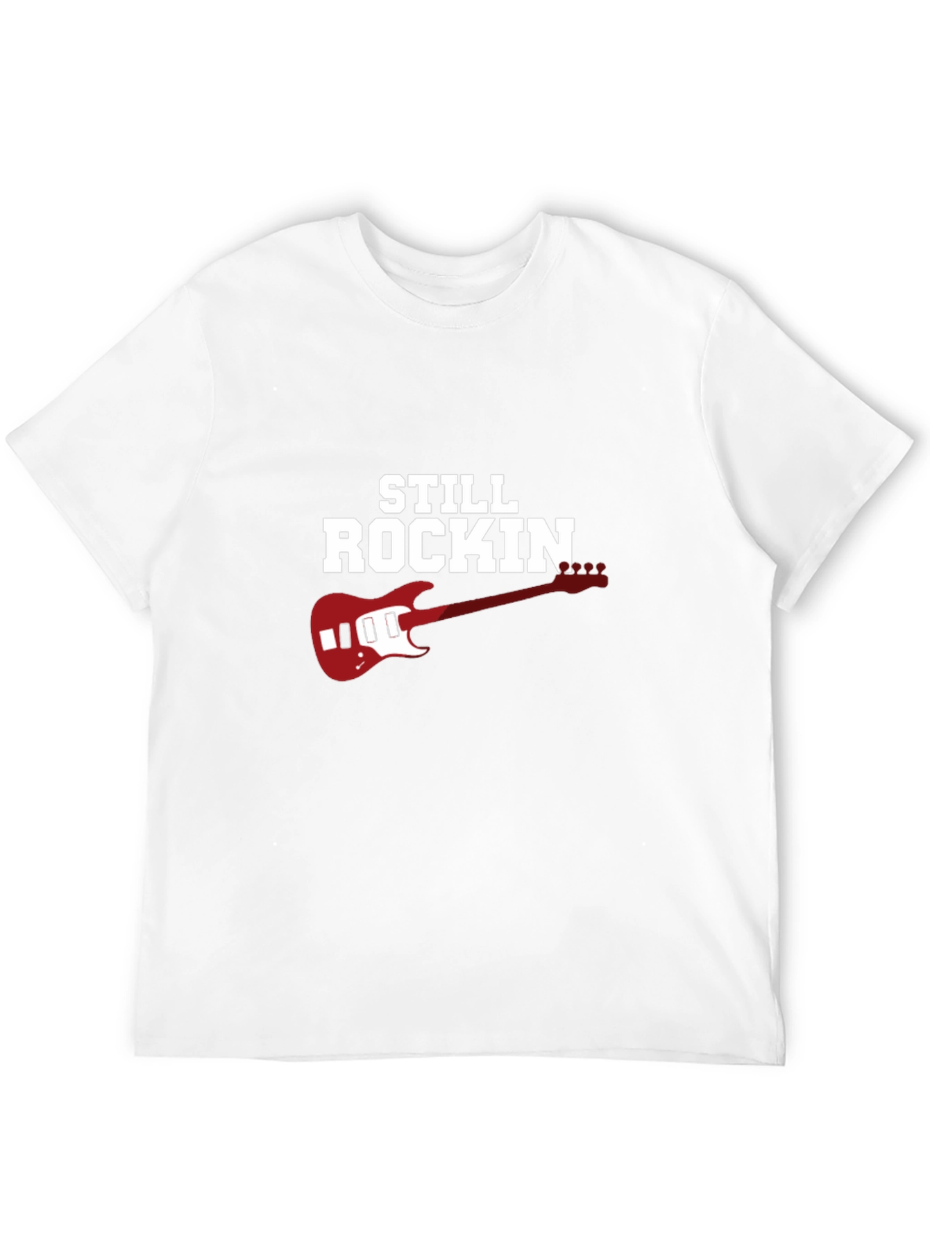 Still Rockin Guitar Graphic T-Shirt
