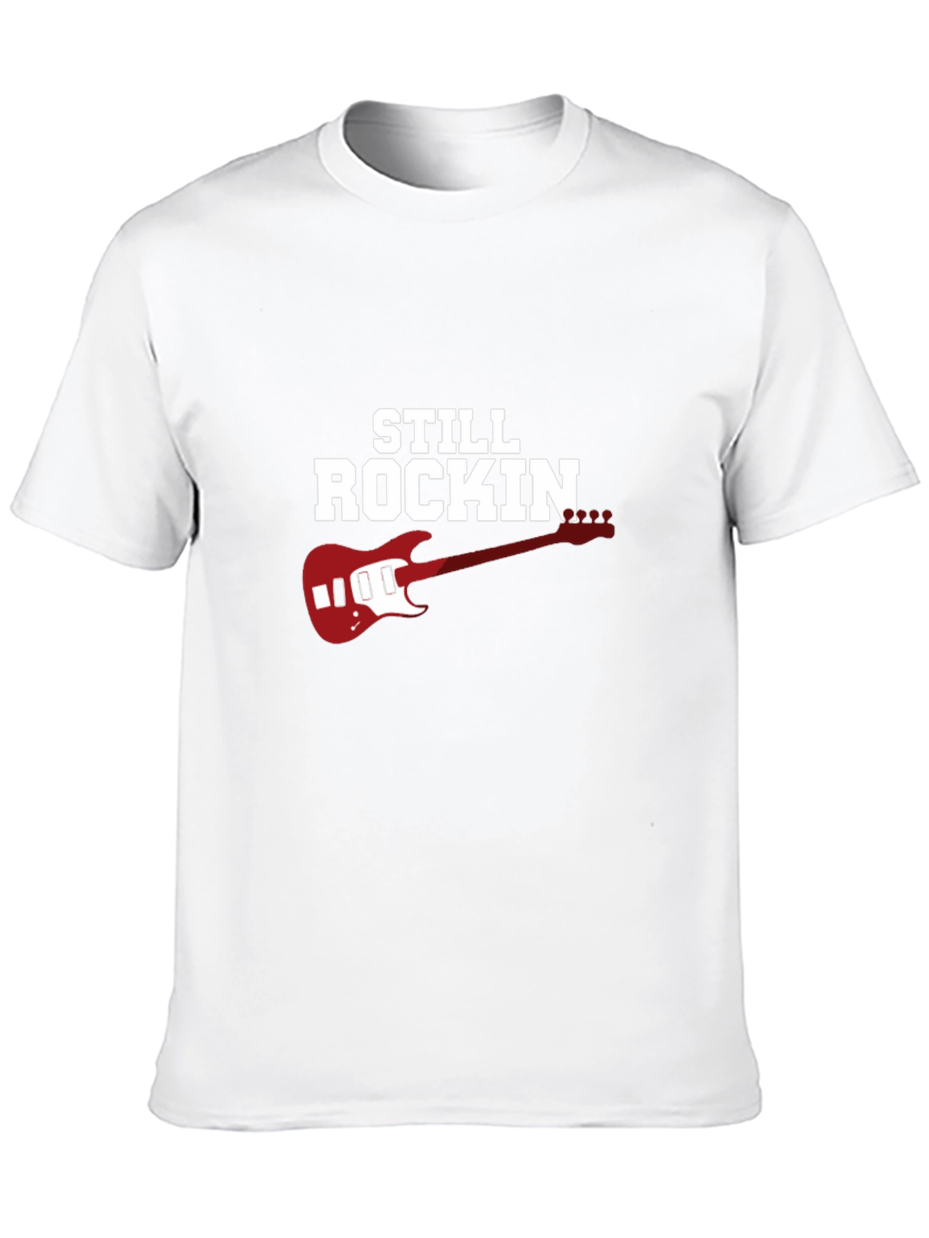 Still Rockin Guitar Graphic T-Shirt