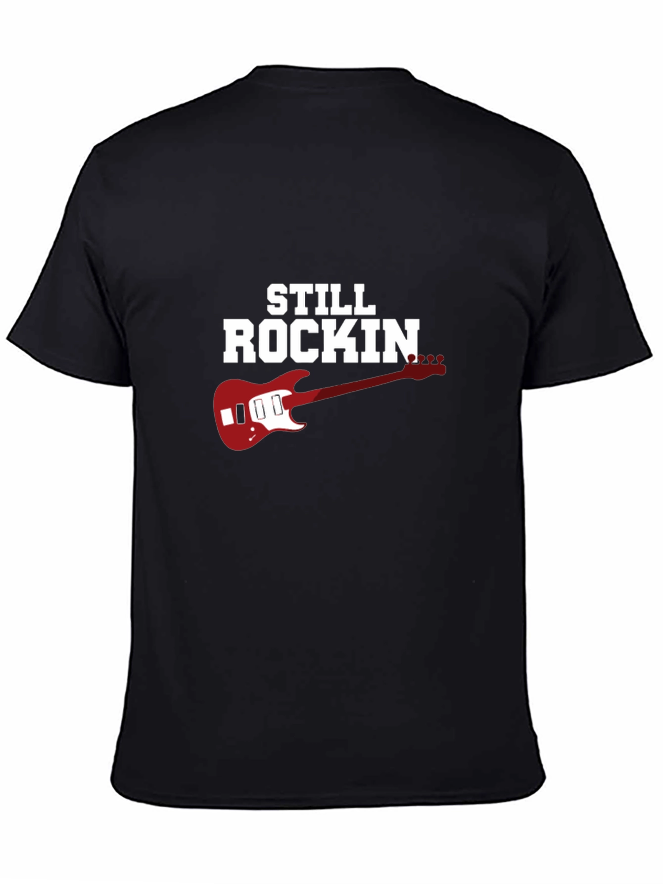 Still Rockin Guitar Graphic T-Shirt