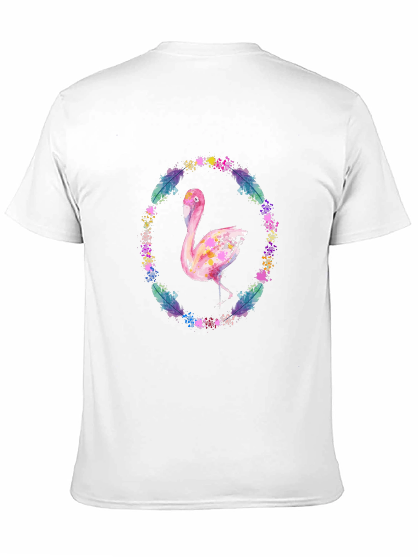 Flamingo Watercolor Graphic Tee