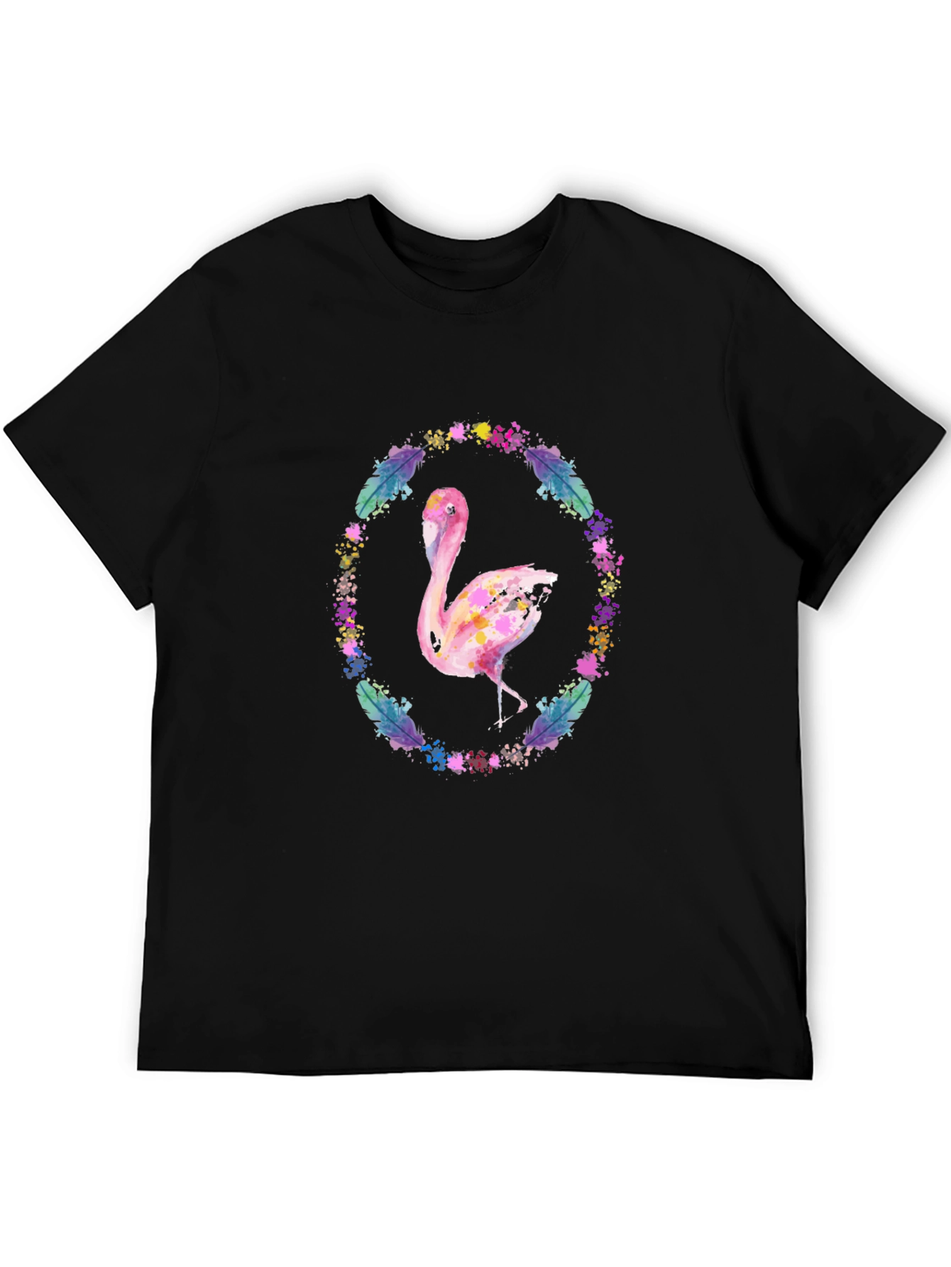 Flamingo Watercolor Graphic Tee
