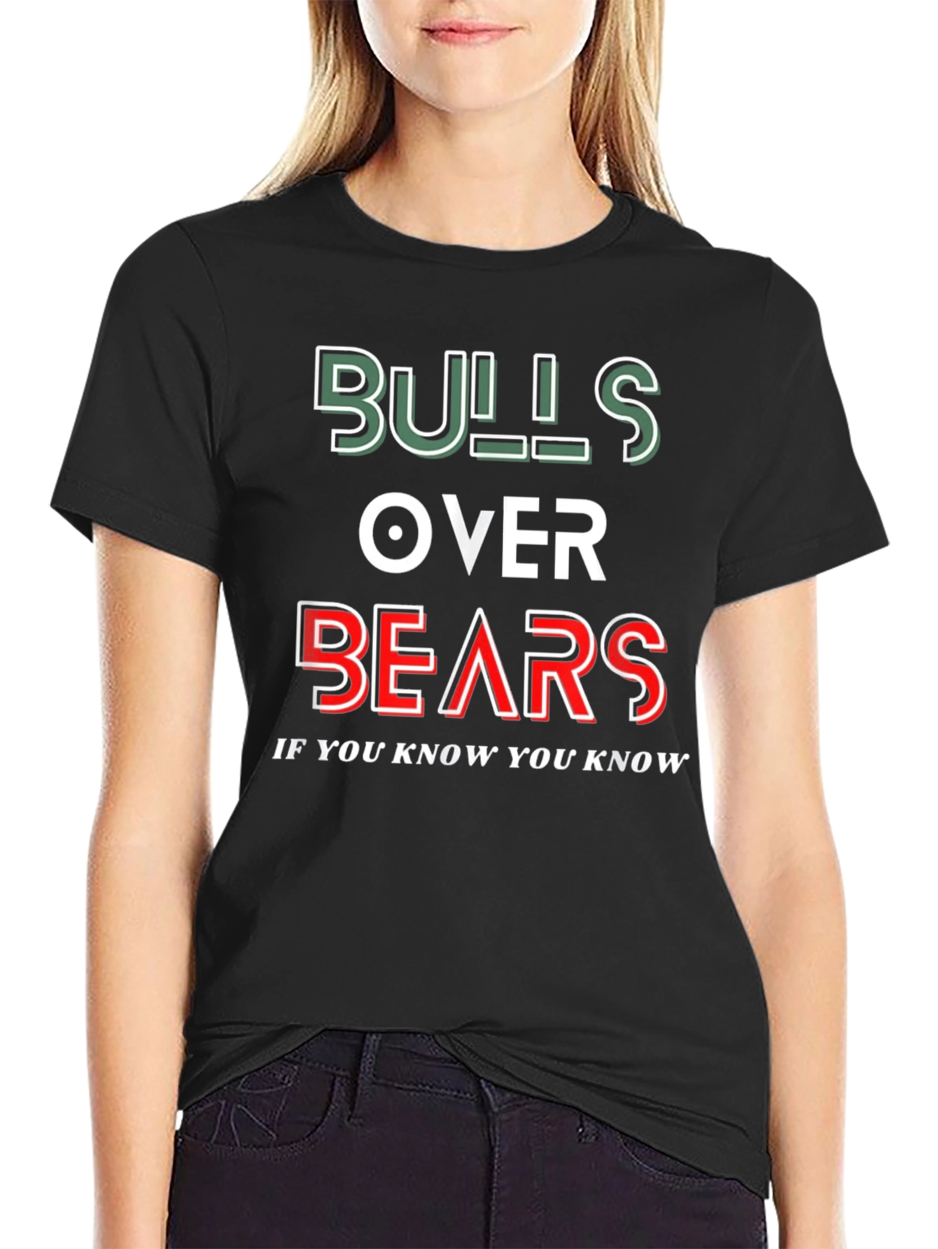 Bulls Over Bears Graphic T-Shirt