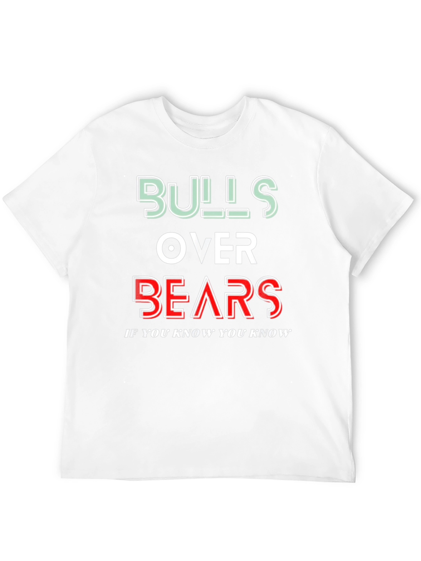 Bulls Over Bears Graphic T-Shirt