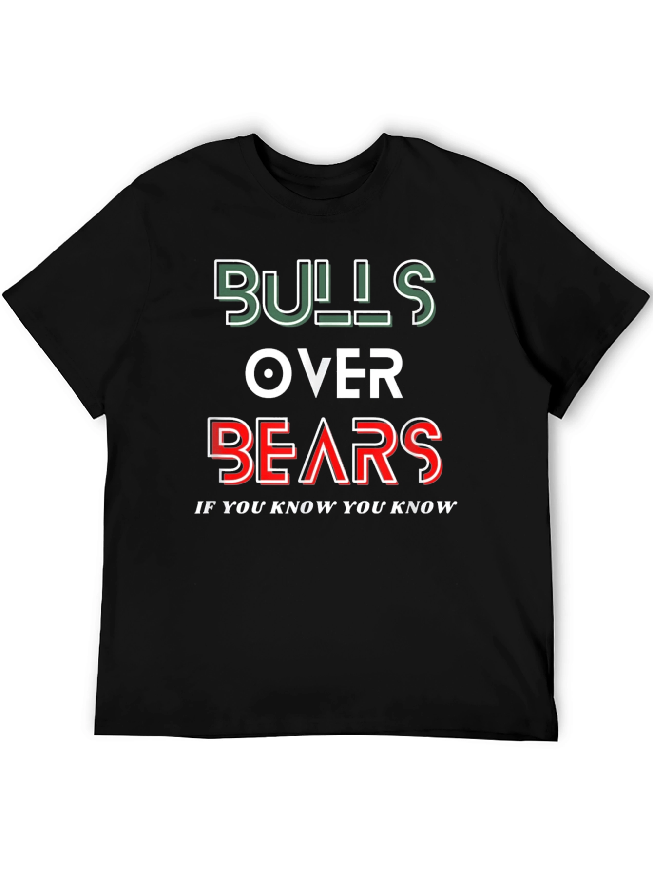 Bulls Over Bears Graphic T-Shirt