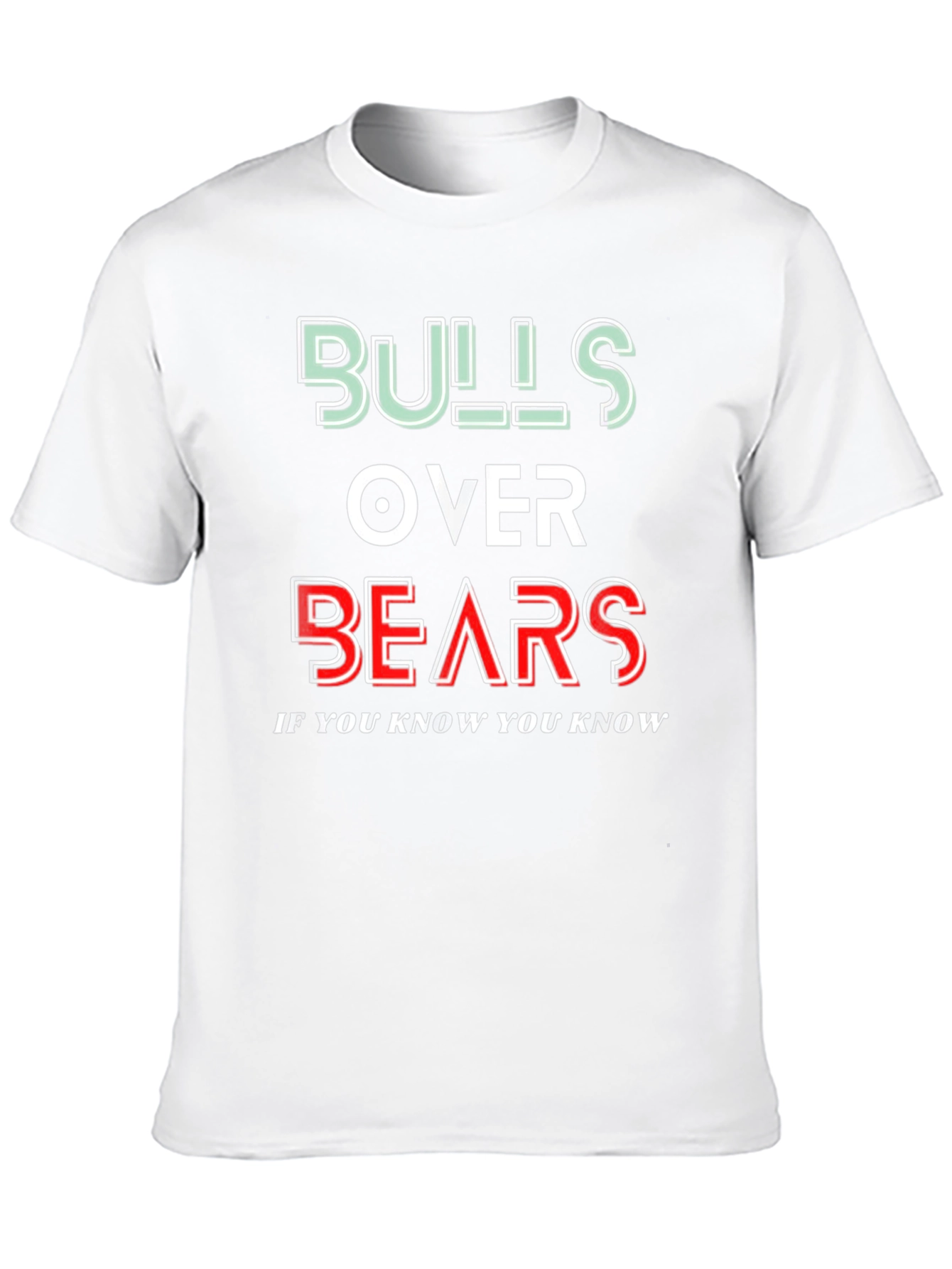 Bulls Over Bears Graphic T-Shirt