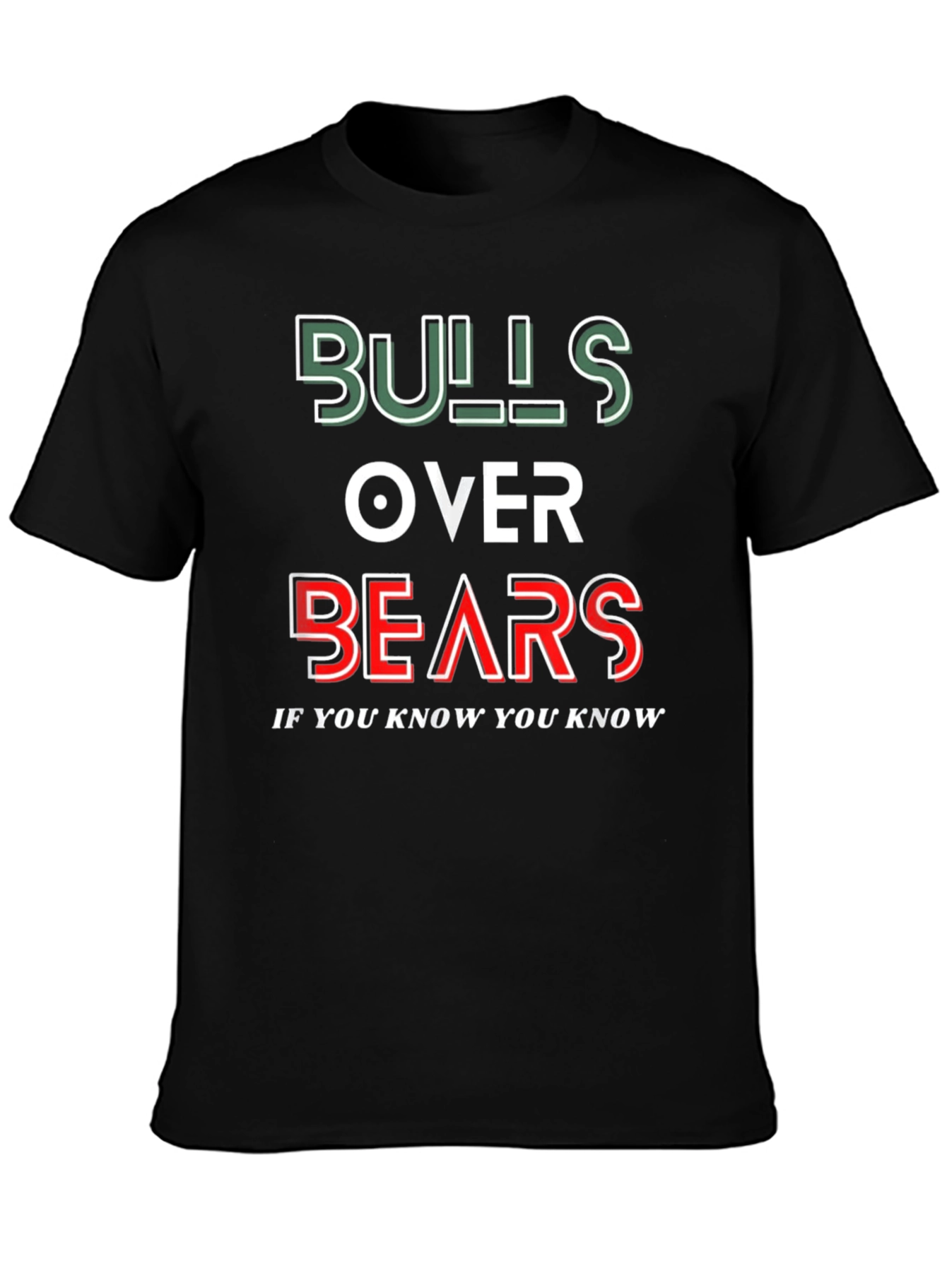 Bulls Over Bears Graphic T-Shirt