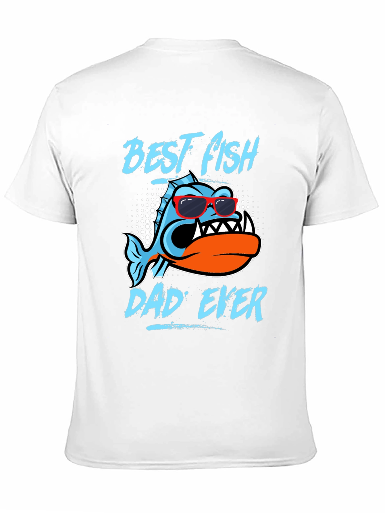 Best Fish Dad Ever Graphic T-Shirt