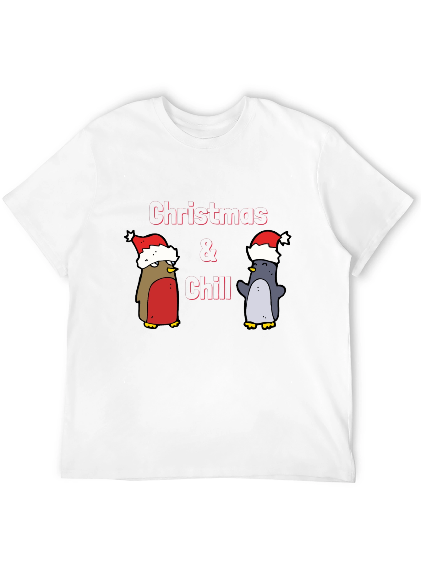 Christmas & Chill Penguin T-Shirt