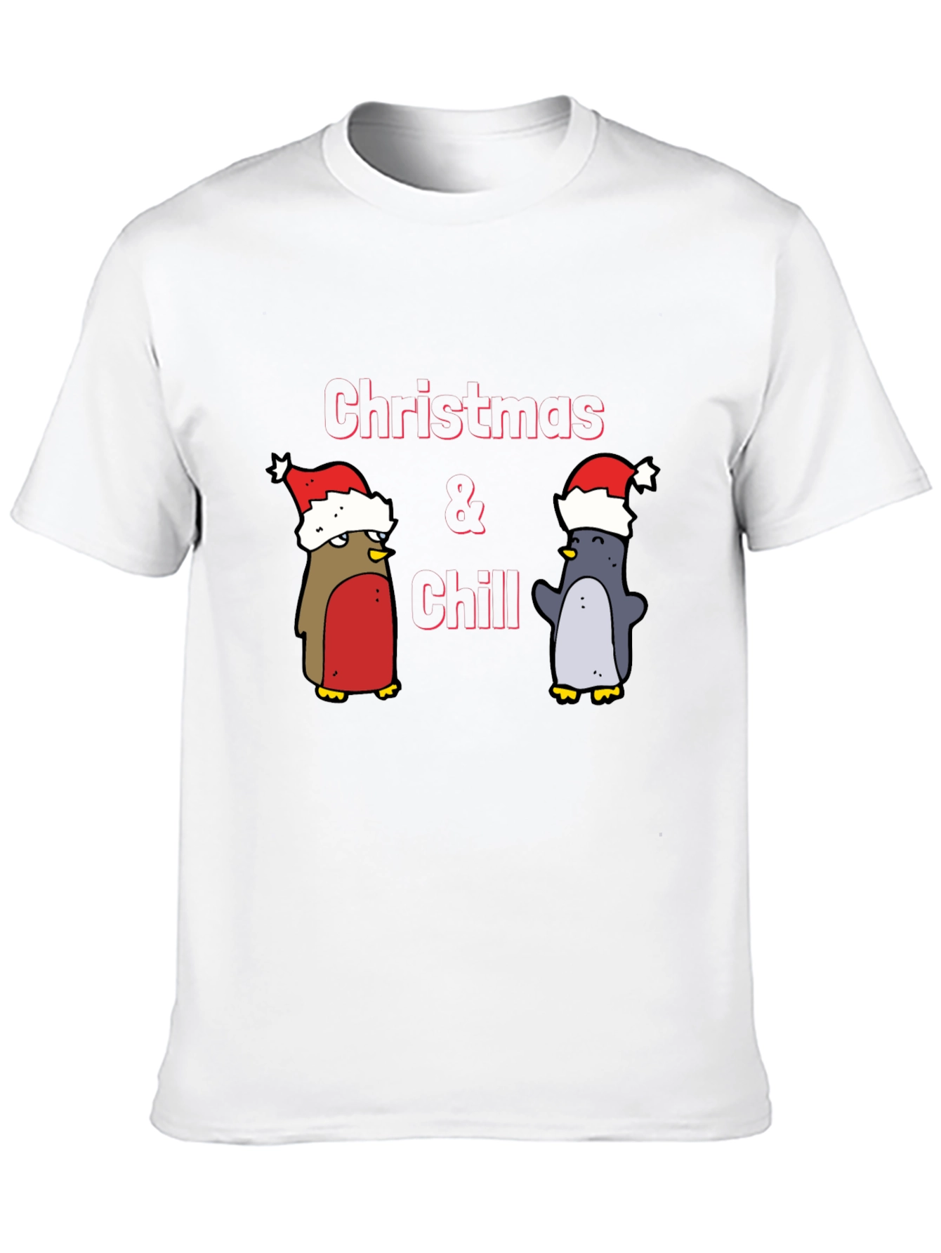 Christmas & Chill Penguin T-Shirt