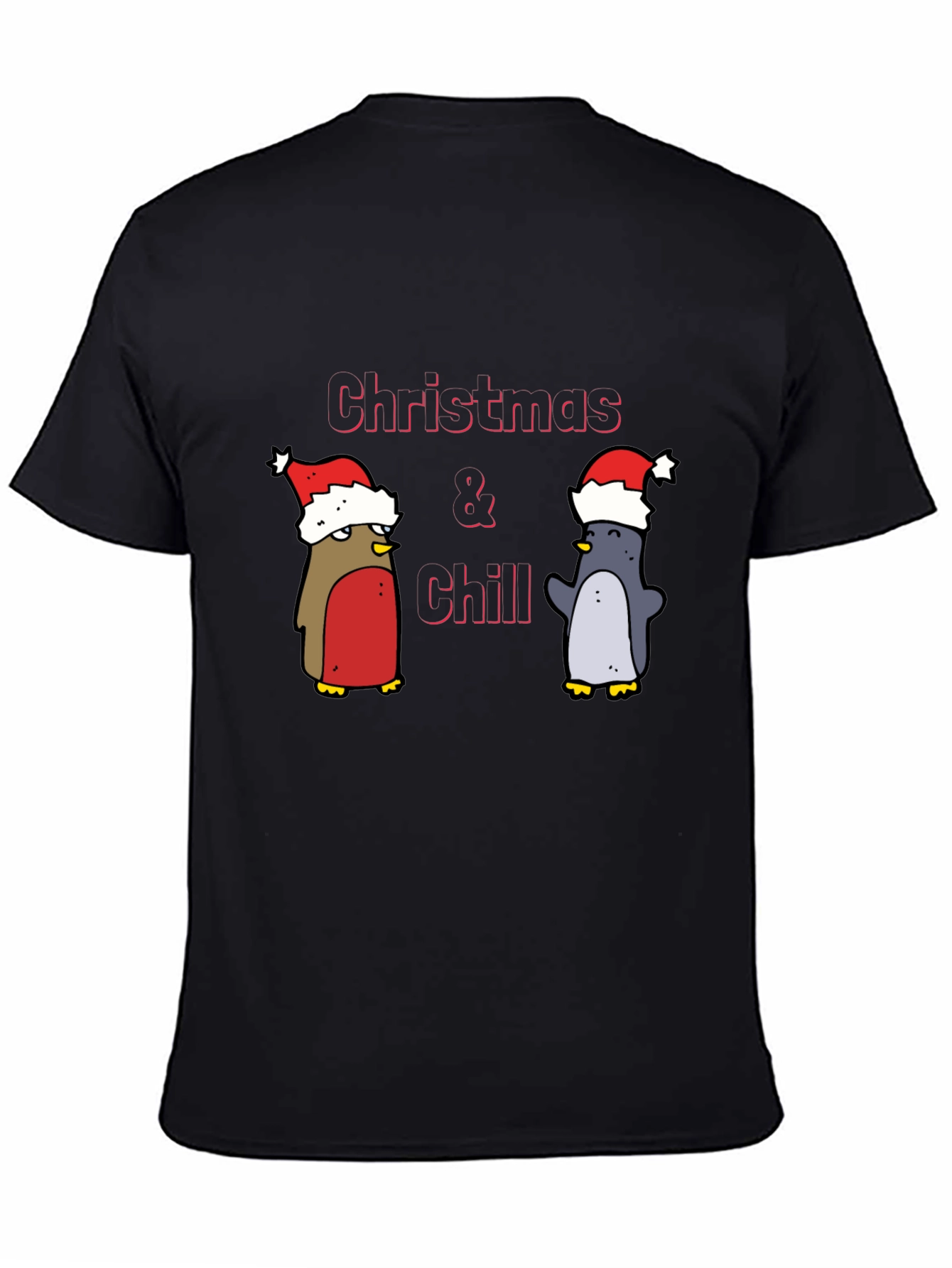 Christmas & Chill Penguin T-Shirt