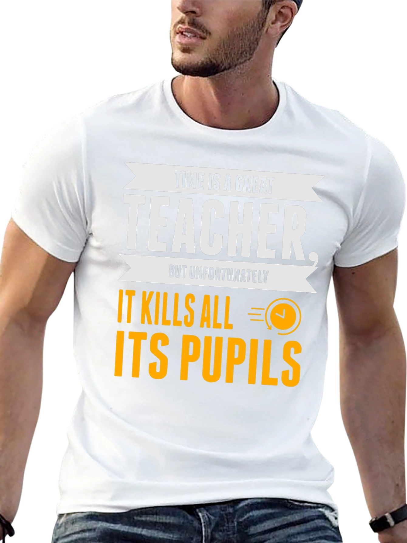 Time is a Great Teacher Graphic Tee