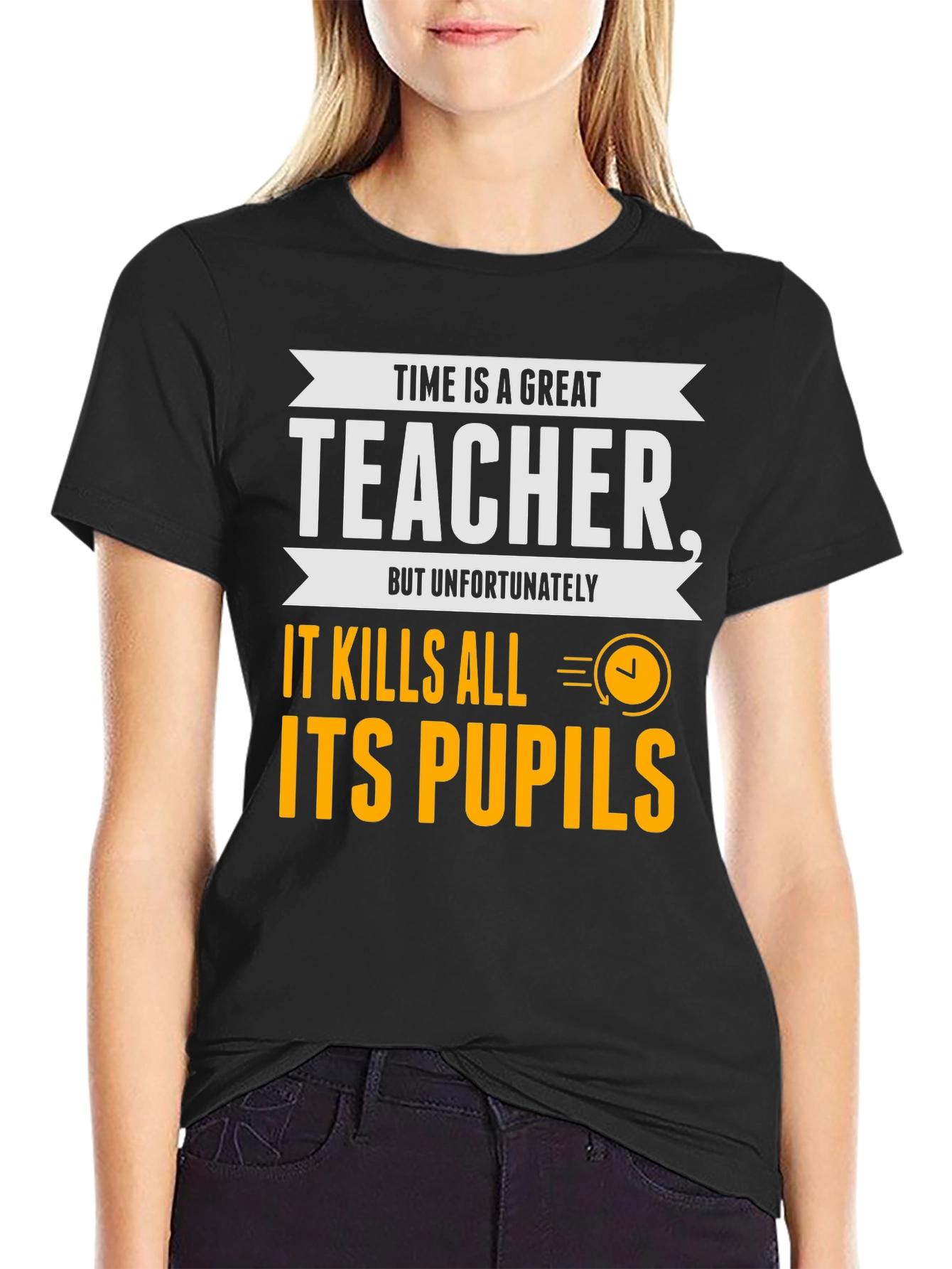 Time is a Great Teacher Graphic Tee